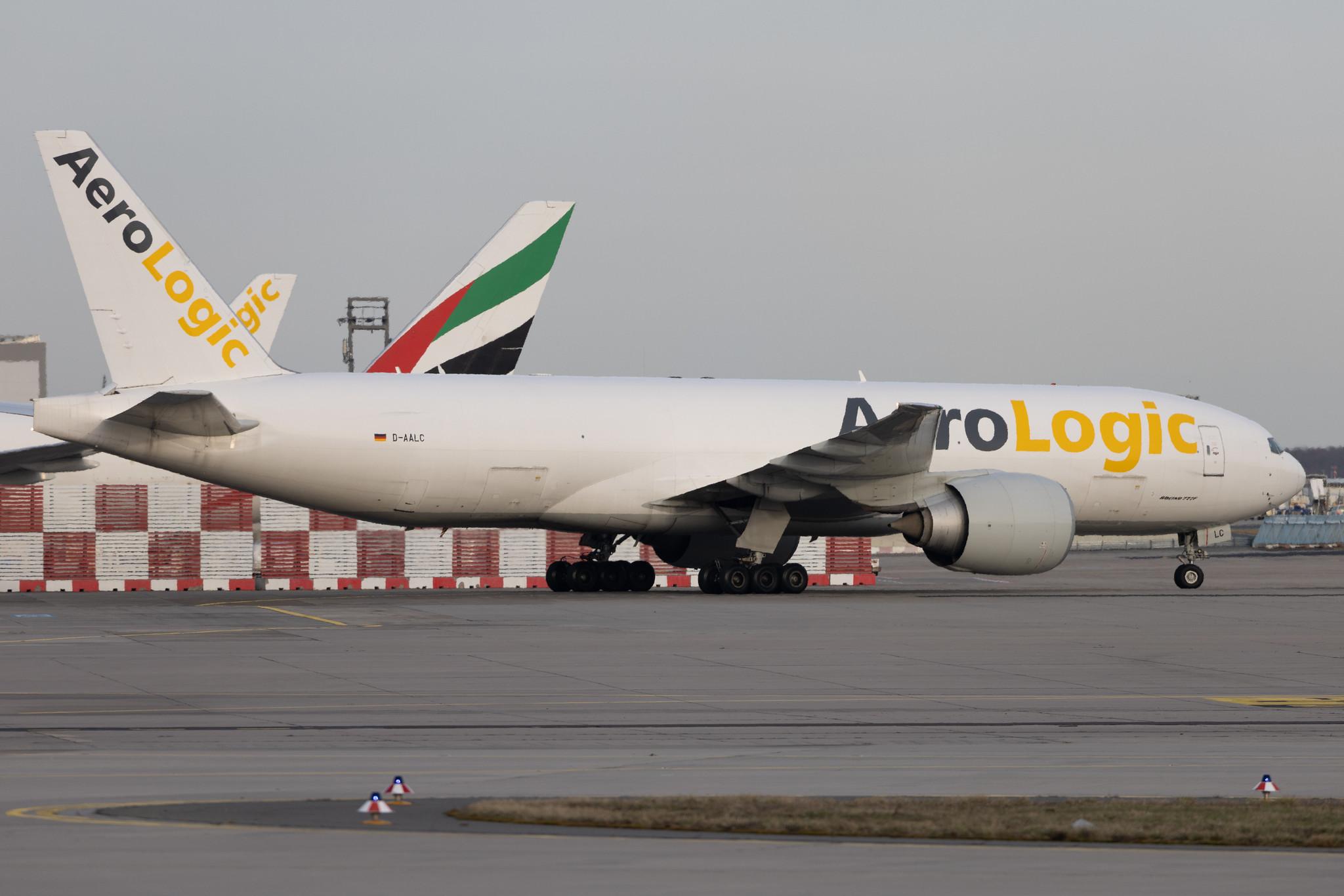 Frankfurt Airport: AeroLogic (3S / BOX) | Boeing 777-FZN B77L | D-AALC | MSN 36003