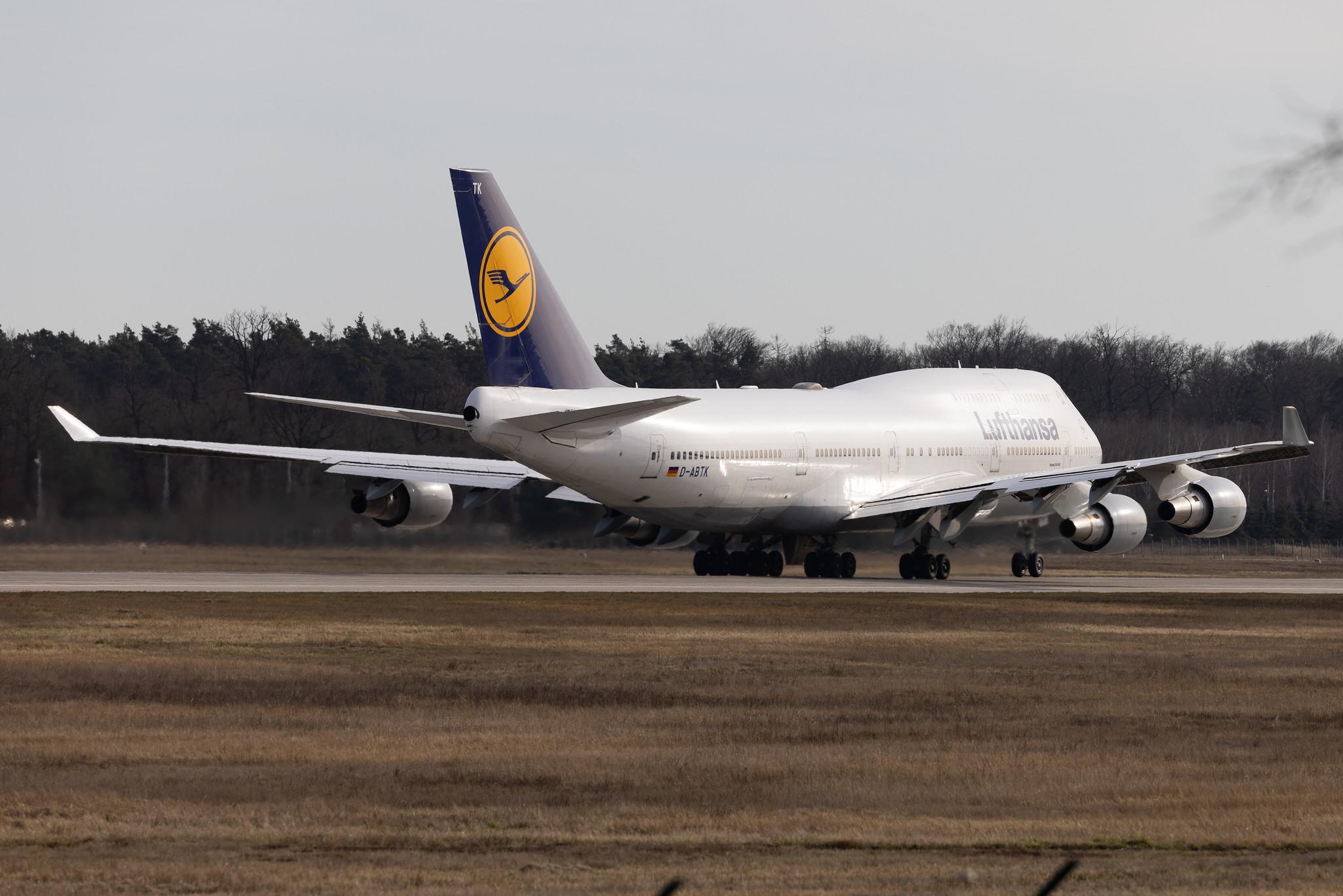 Frankfurt Airport: Lufthansa (LH / DLH) | Boeing 747-430 B744 | D-ABTK | MSN 29871