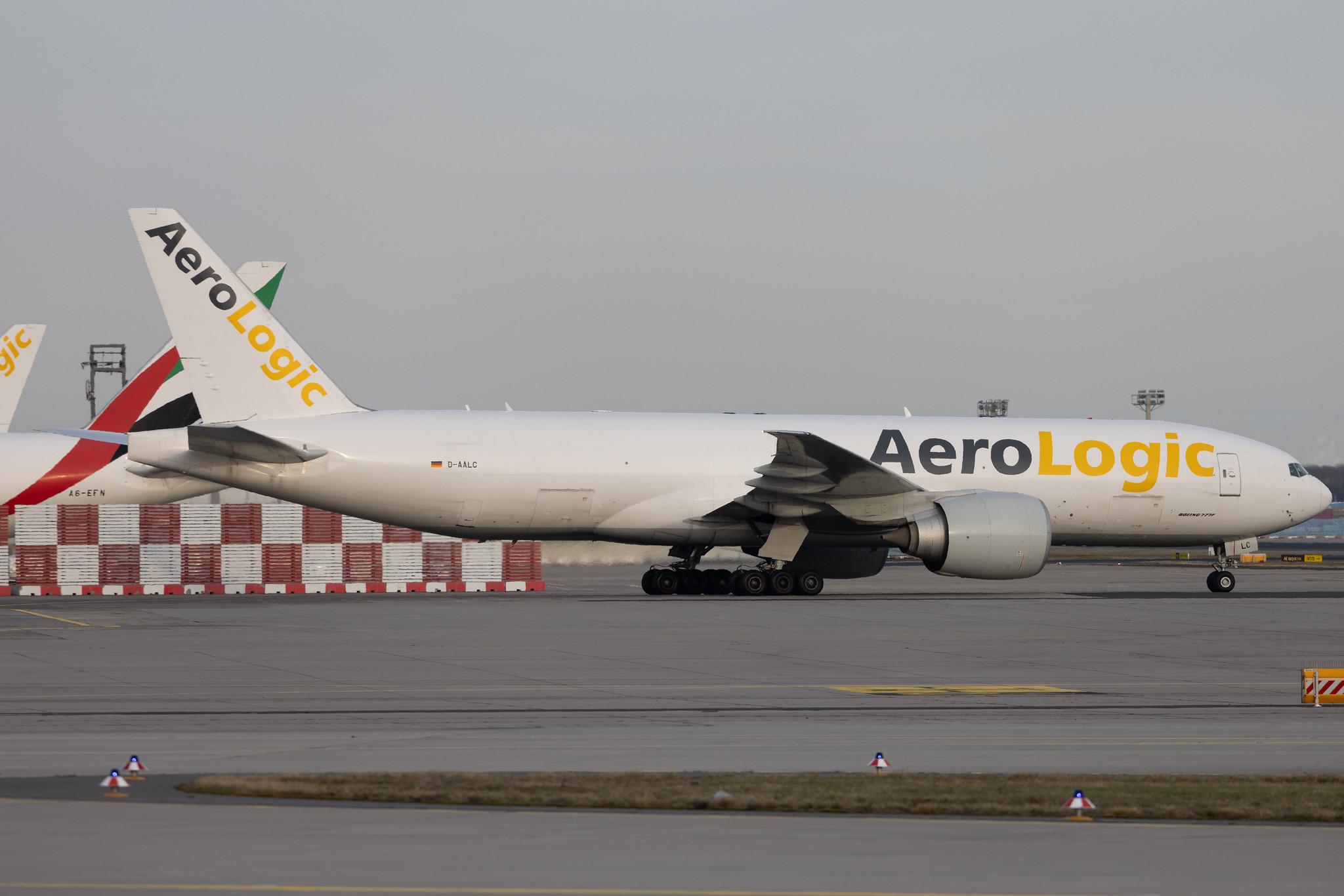 Frankfurt Airport: AeroLogic (3S / BOX) | Boeing 777-FZN B77L | D-AALC | MSN 36003