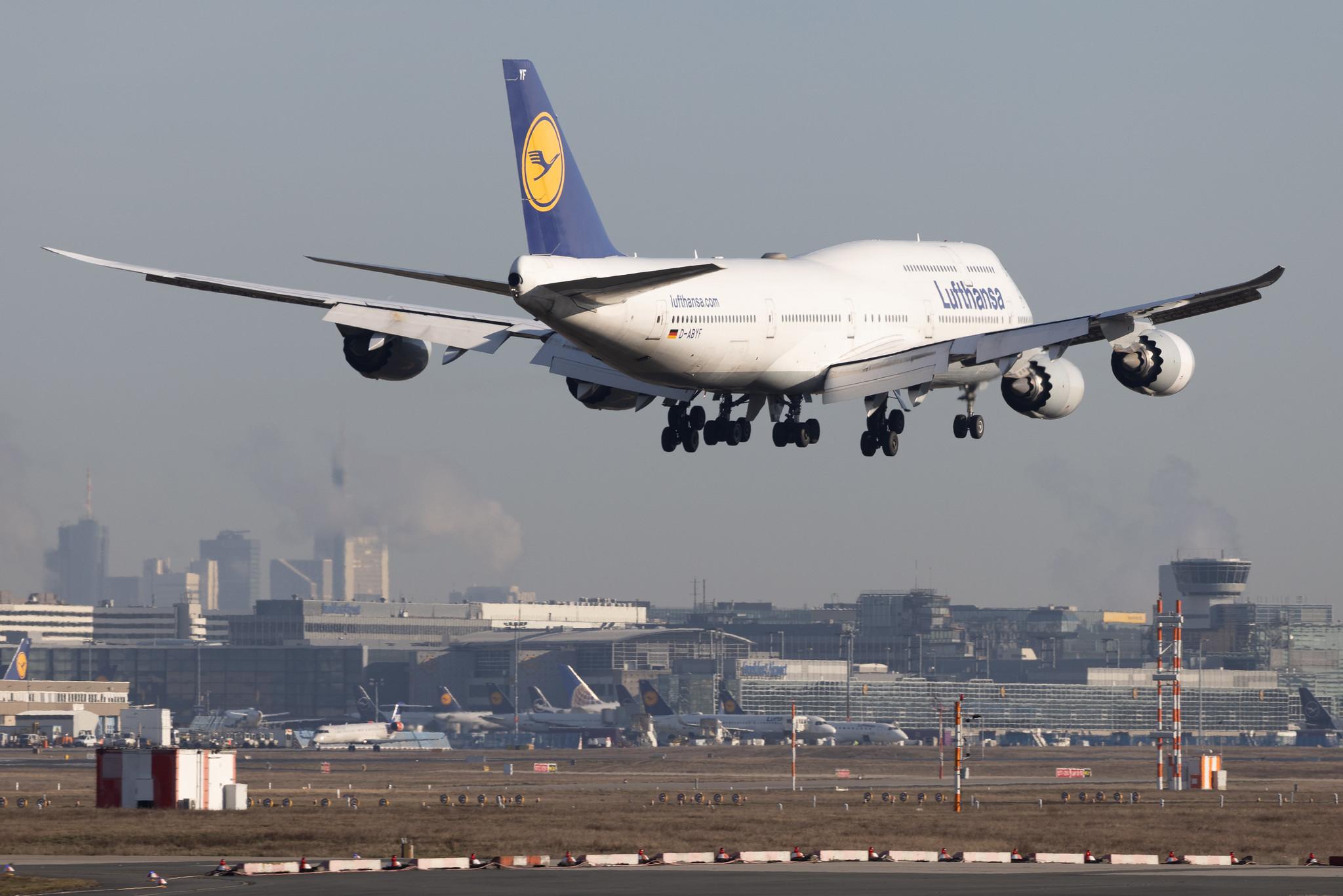 Frankfurt Airport: Lufthansa (LH / DLH) | Boeing 747-830 B748 | D-ABYF | MSN 37830