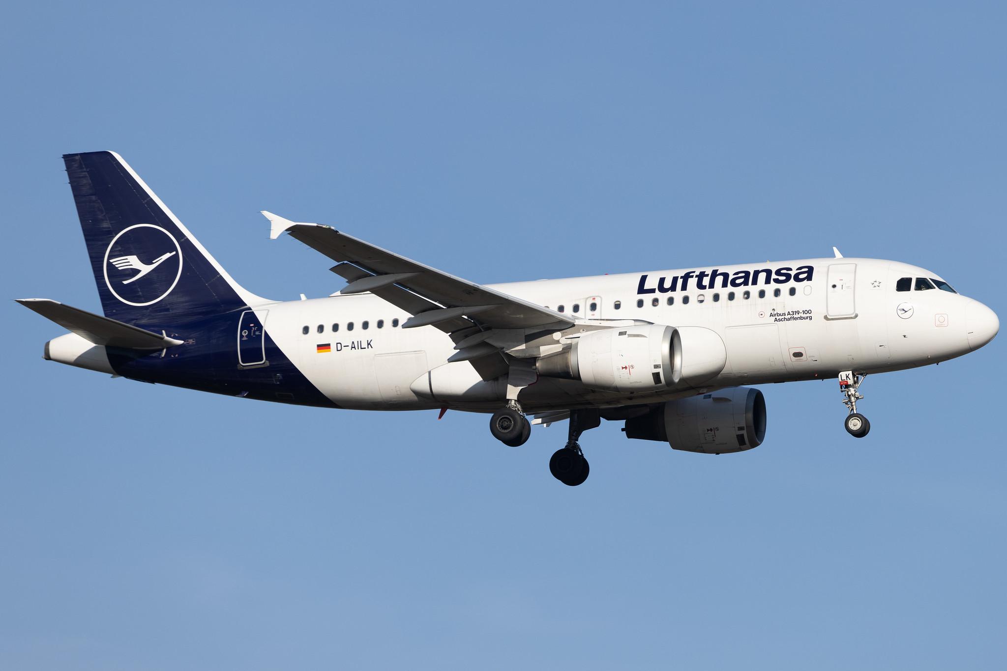 Frankfurt Airport: Lufthansa (LH / DLH) | Airbus A319-114 A319 | D-AILK | MSN 0679
