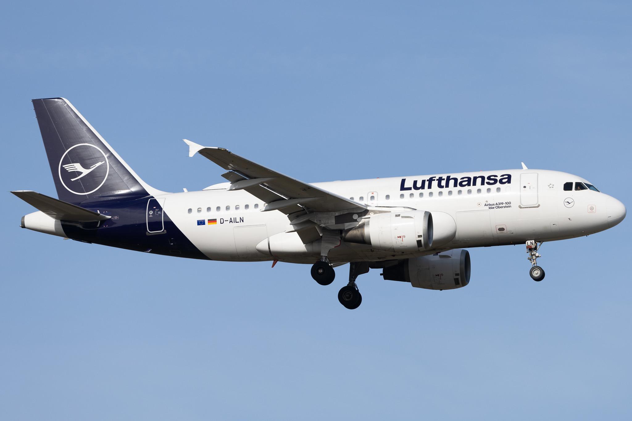 Frankfurt Airport: Lufthansa (LH / DLH) | Airbus A319-114 A319 | D-AILN | MSN 0700