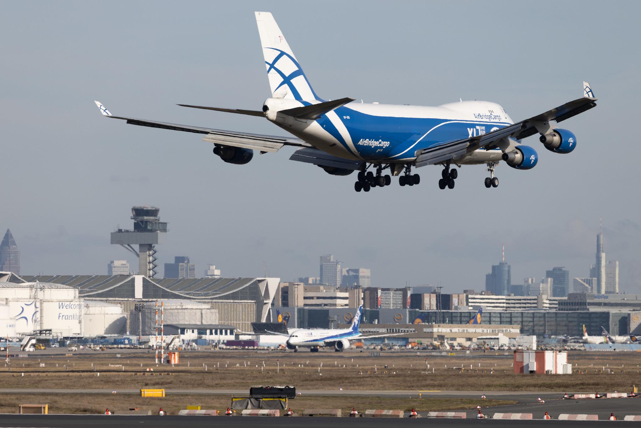 Frankfurt Airport: AirBridgeCargo (RU / ABW) | Operator: AirBridgeCargo Airlines | Boeing 747-46NF(ER) B744 | VP-BIG | MSN 35420