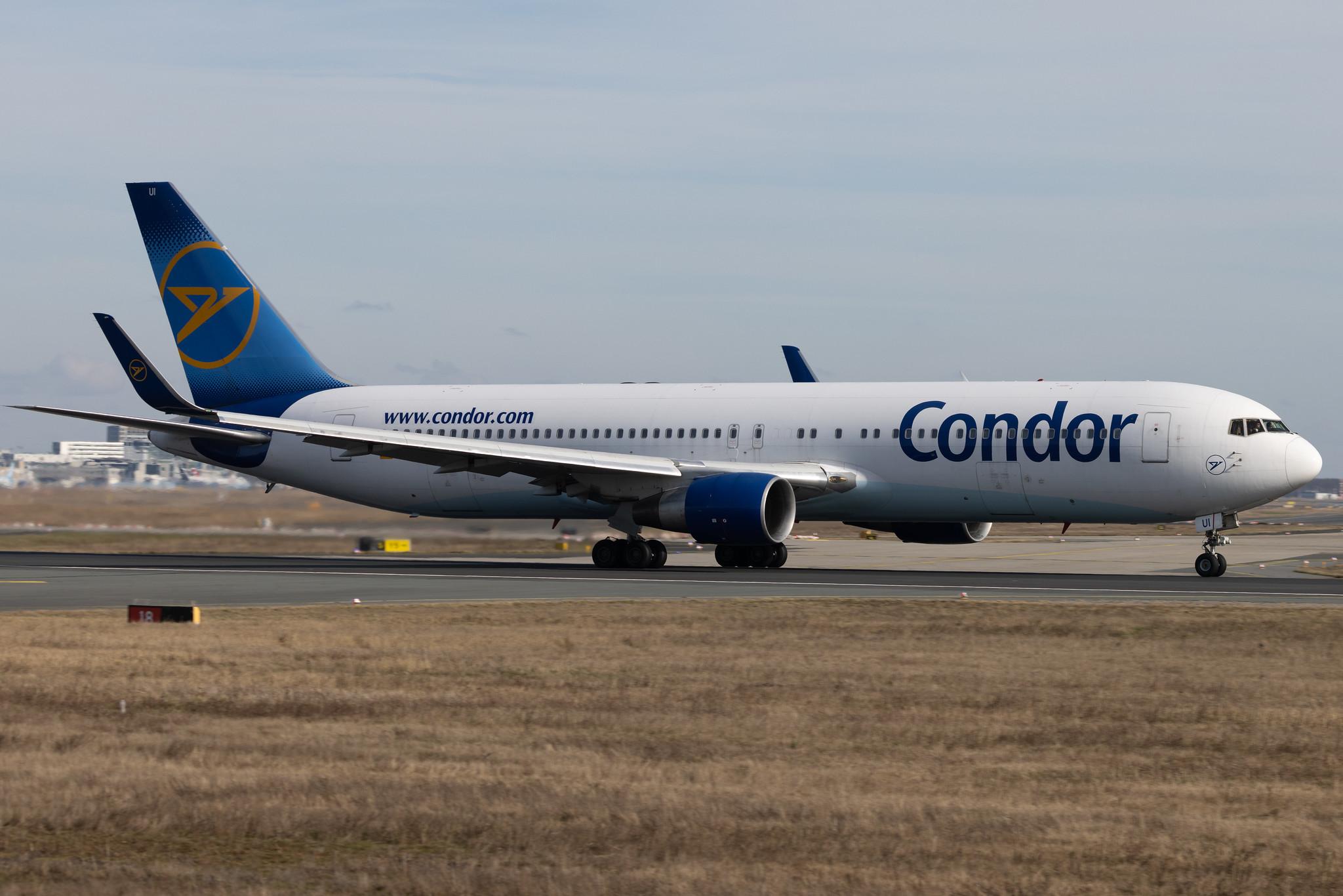 Frankfurt Airport: Condor (DE / CFG) | Boeing 767-330(ER) B763 | D-ABUI | MSN 26988