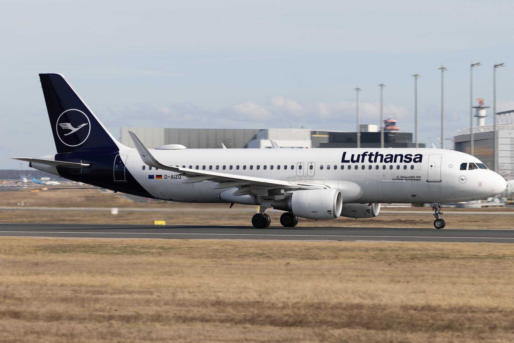 Frankfurt Airport: Lufthansa (LH / DLH) | Airbus A320-214 A320 | D-AIZO | MSN 5441