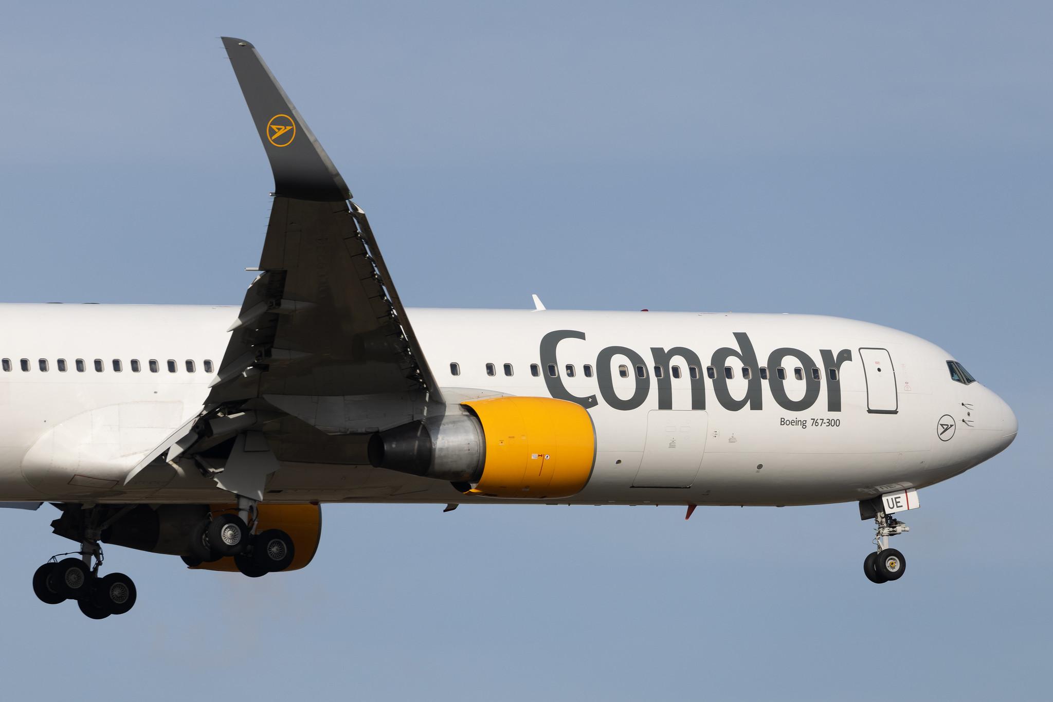 Frankfurt Airport: Condor (DE / CFG) | Boeing 767-330(ER) B763 | D-ABUE | MSN 26984