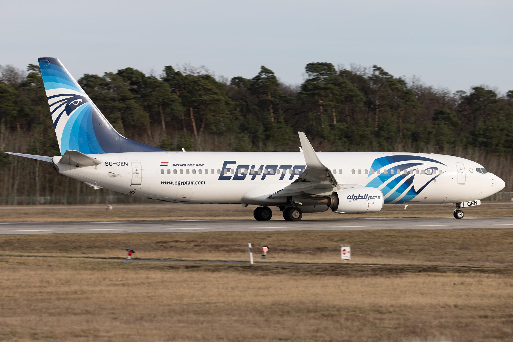 Frankfurt Airport: EgyptAir (MS / MSR) | Boeing 737-866 B738 | SU-GEN | MSN 63806