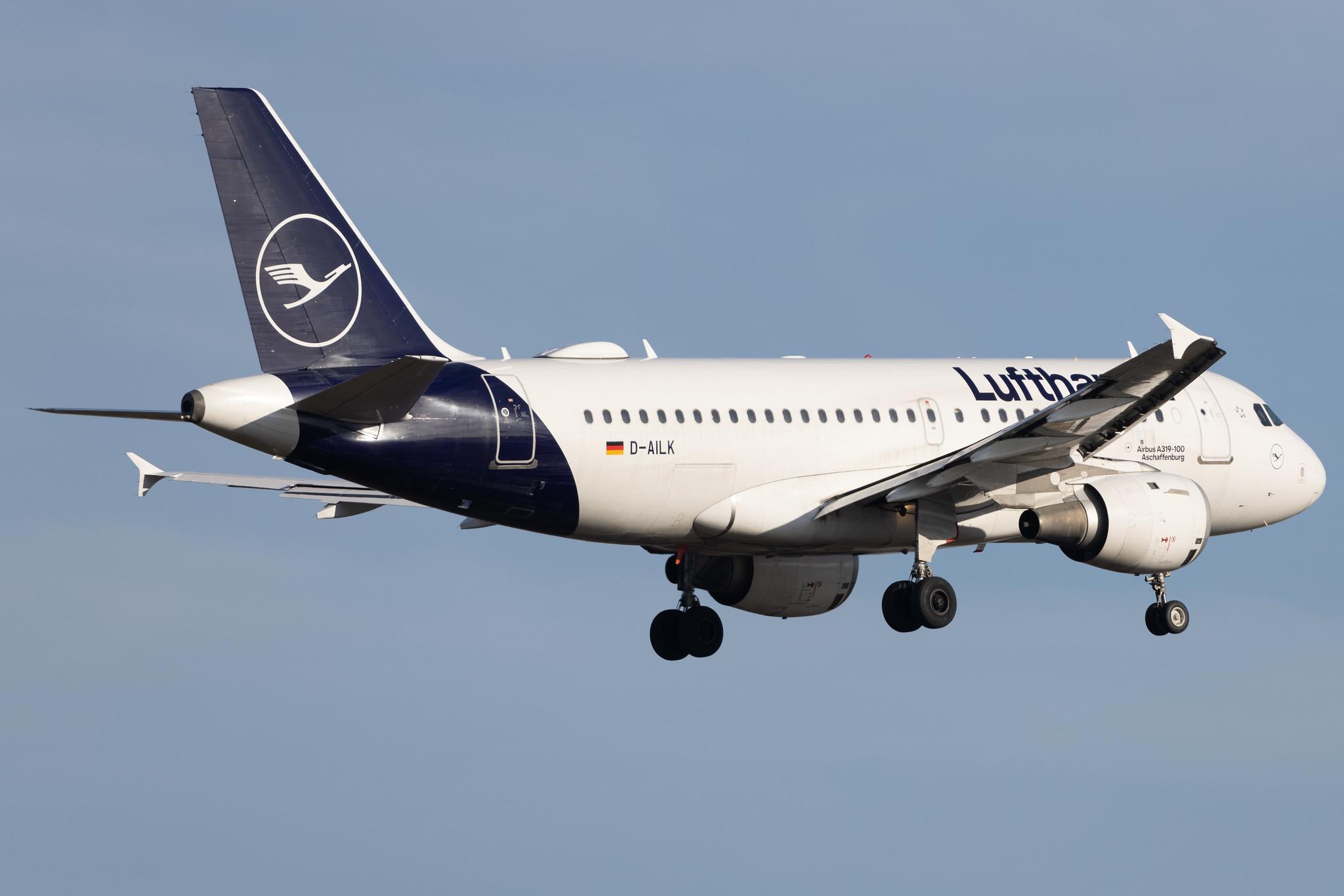 Frankfurt Airport: Lufthansa (LH / DLH) | Airbus A319-114 A319 | D-AILK | MSN 0679