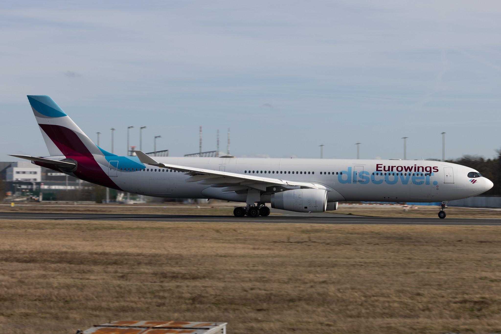 Frankfurt Airport: Eurowings Discover (4Y / OCN) | Airbus A330-343 A333 | D-AIKC | MSN 0579