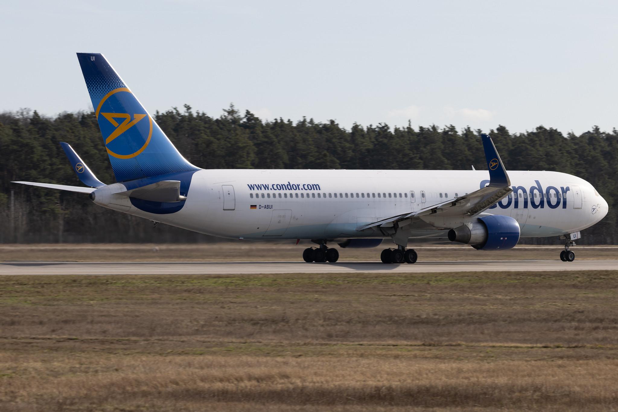 Frankfurt Airport: Condor (DE / CFG) | Boeing 767-330(ER) B763 | D-ABUI | MSN 26988
