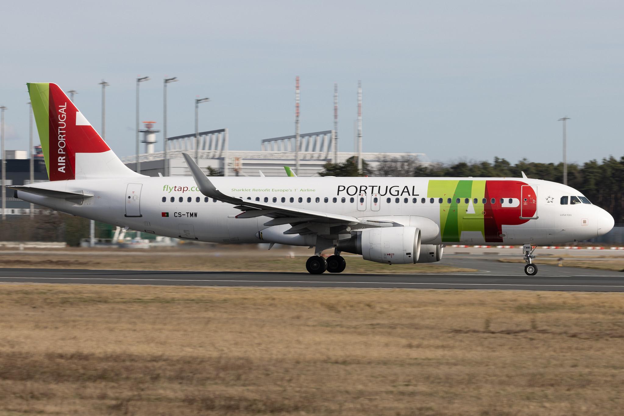 Frankfurt Airport: TAP Air Portugal (TP / TAP) | Airbus A320-214 A320 | CS-TMW | MSN 1667