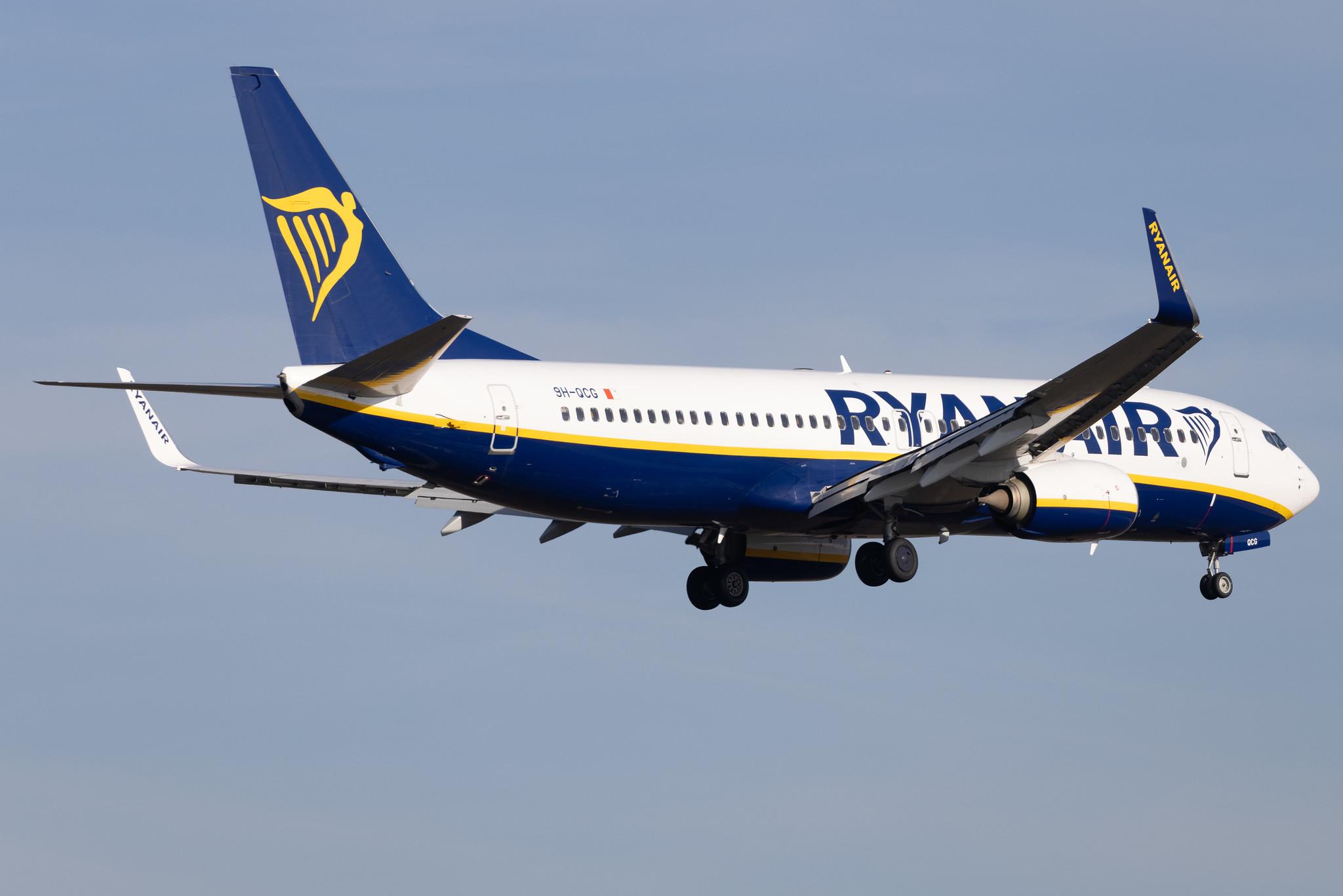 Frankfurt Airport: Ryanair (FR / RYR) | Operator: Malta Air |  Boeing 737-8AS B738 | 9H-QCG | MSN 44728