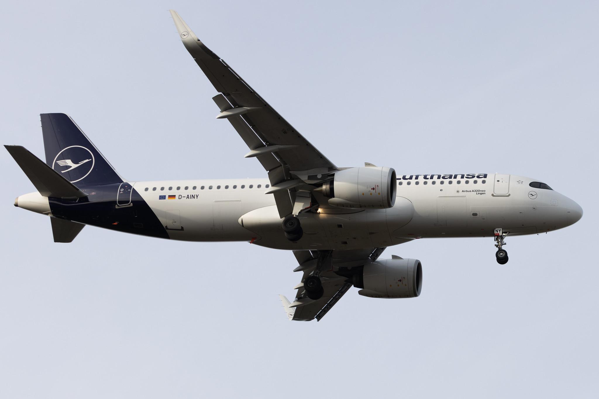 Frankfurt Airport: Lufthansa (LH / DLH) | Airbus A320-271N A20N | D-AINY | MSN 9453