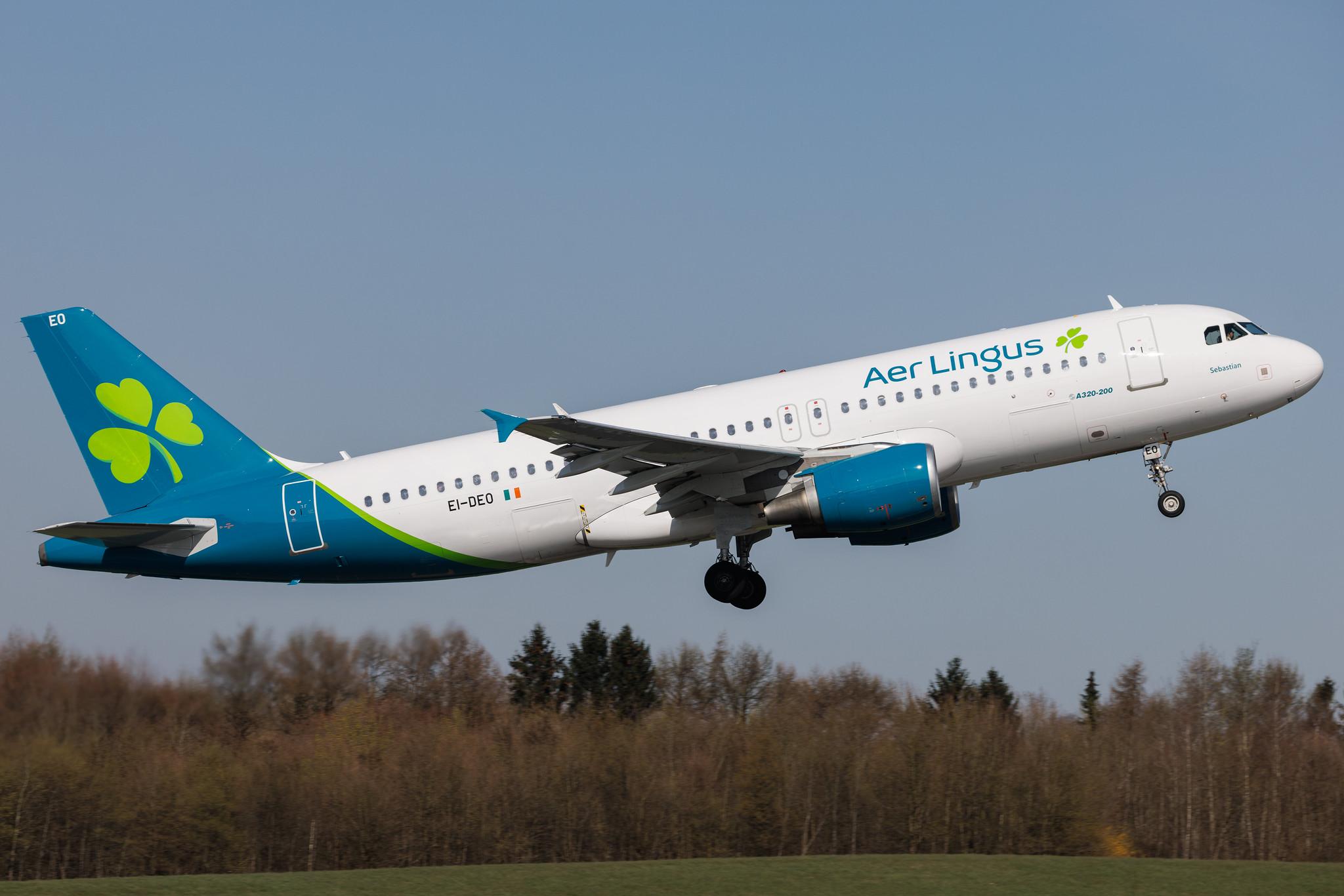 Hamburg Airport: Aer Lingus (EI / EIN) | Airbus A320-214 A320 | EI-DEO | MSN 2486