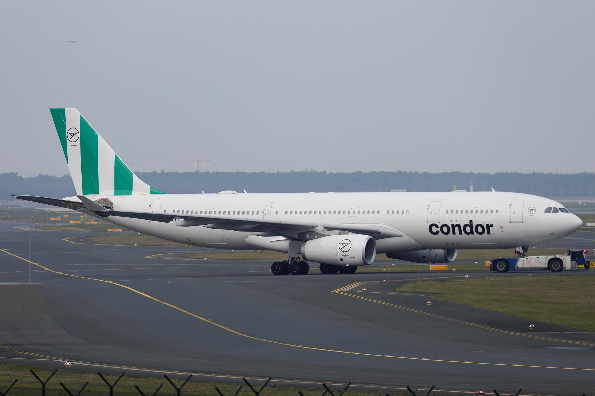 Frankfurt Airport: Condor (DE / CFG) | Airbus A330-243 A332 | D-AIYD | MSN 991