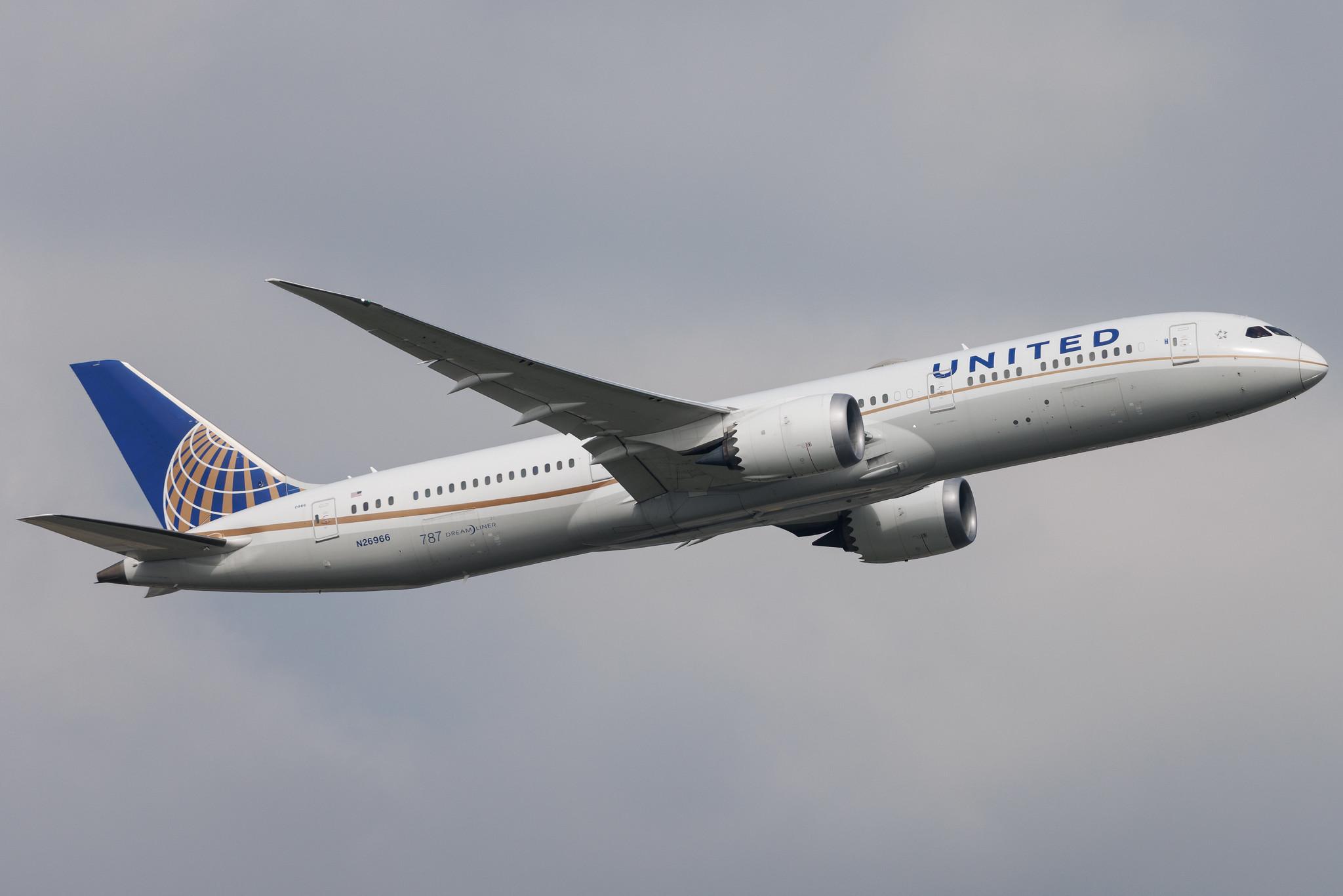 Frankfurt Airport: United Airlines (UA / UAL) | Boeing 787-9 Dreamliner B789 | N26966 | MSN 60143