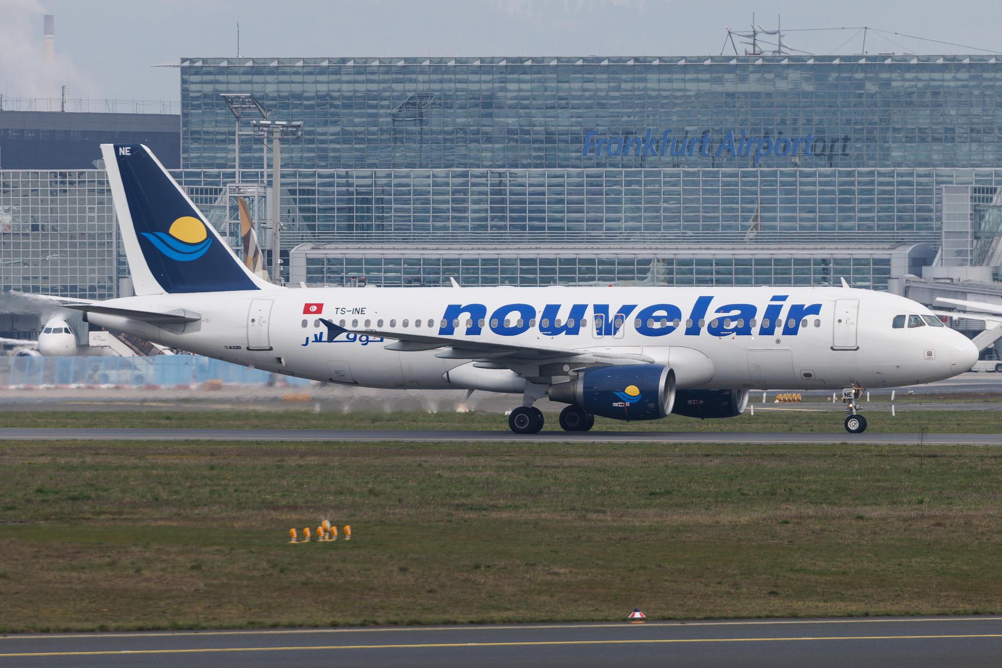 Frankfurt Airport: Nouvelair (BJ / LBT) | Operator: Nouvelair Tunisie |  Airbus A320-214 A320 | TS-INE | MSN 05310