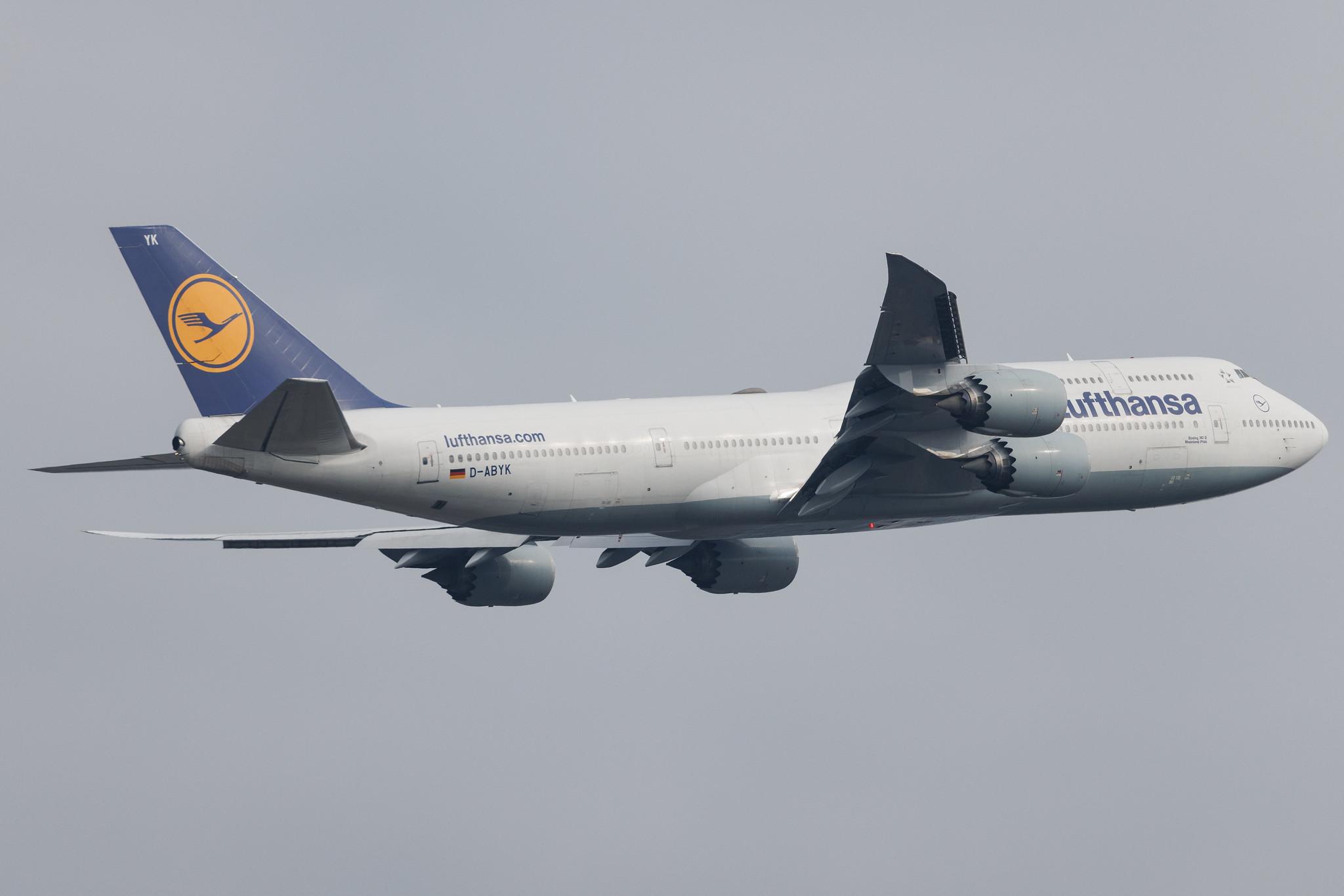 Frankfurt Airport: Lufthansa (LH / DLH) | Boeing 747-830 B748 | D-ABYK | MSN 37835