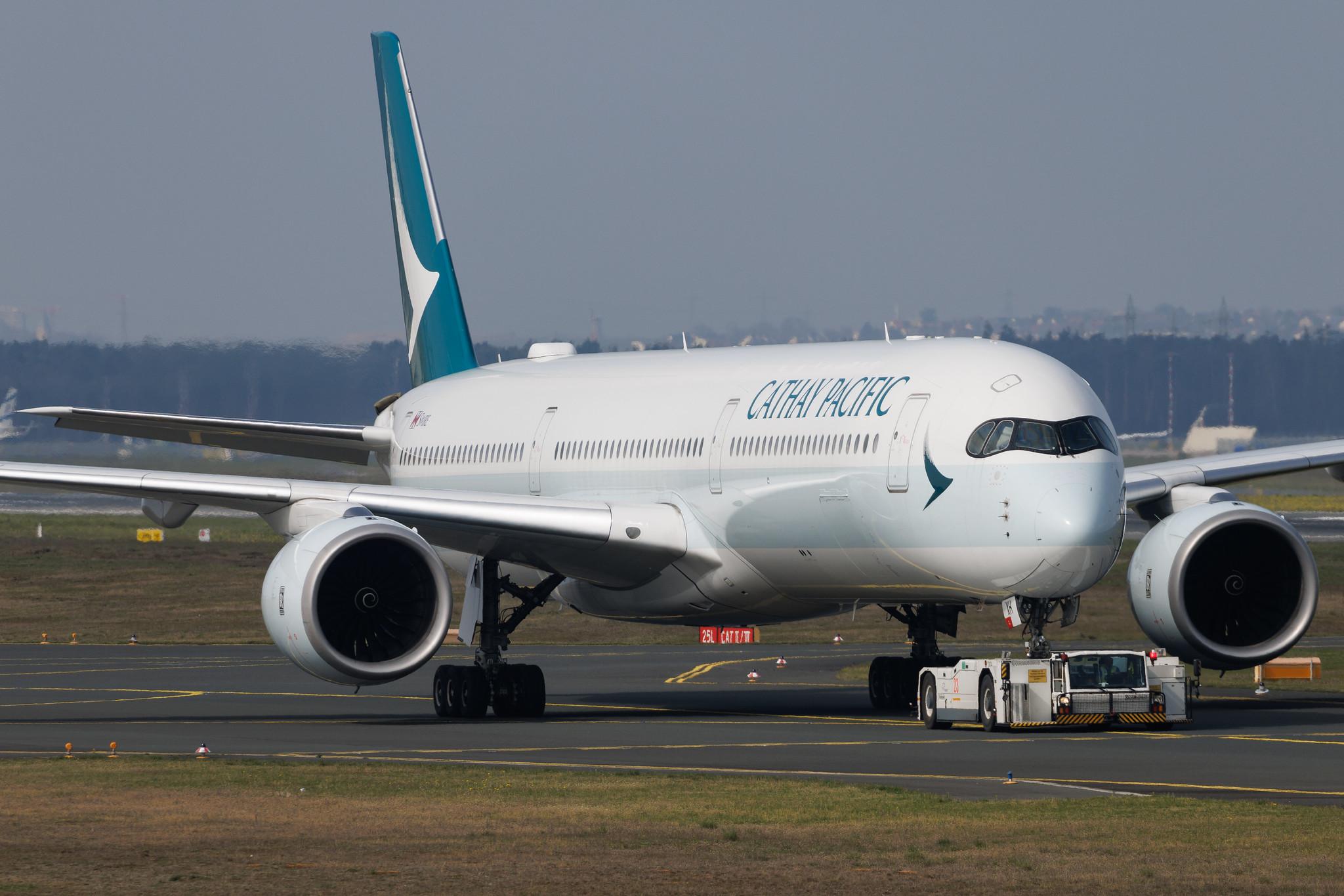 Frankfurt Airport: Cathay Pacific (CX / CPA) | Airbus A350-1041 A35K | B-LXH | MSN 258