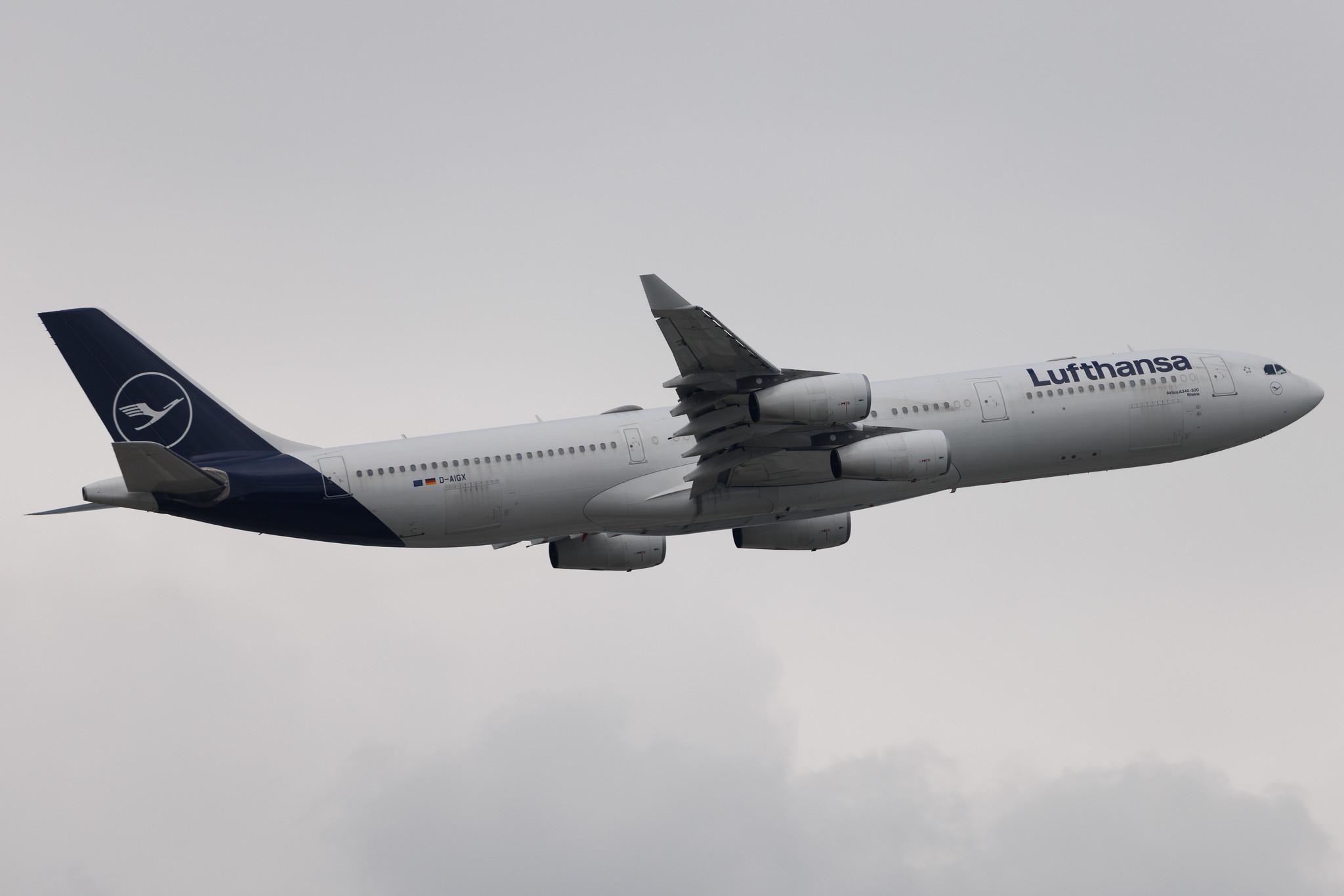 Frankfurt Airport: Lufthansa (LH / DLH) | Airbus A340-313 A343 | D-AIGX | MSN 0354