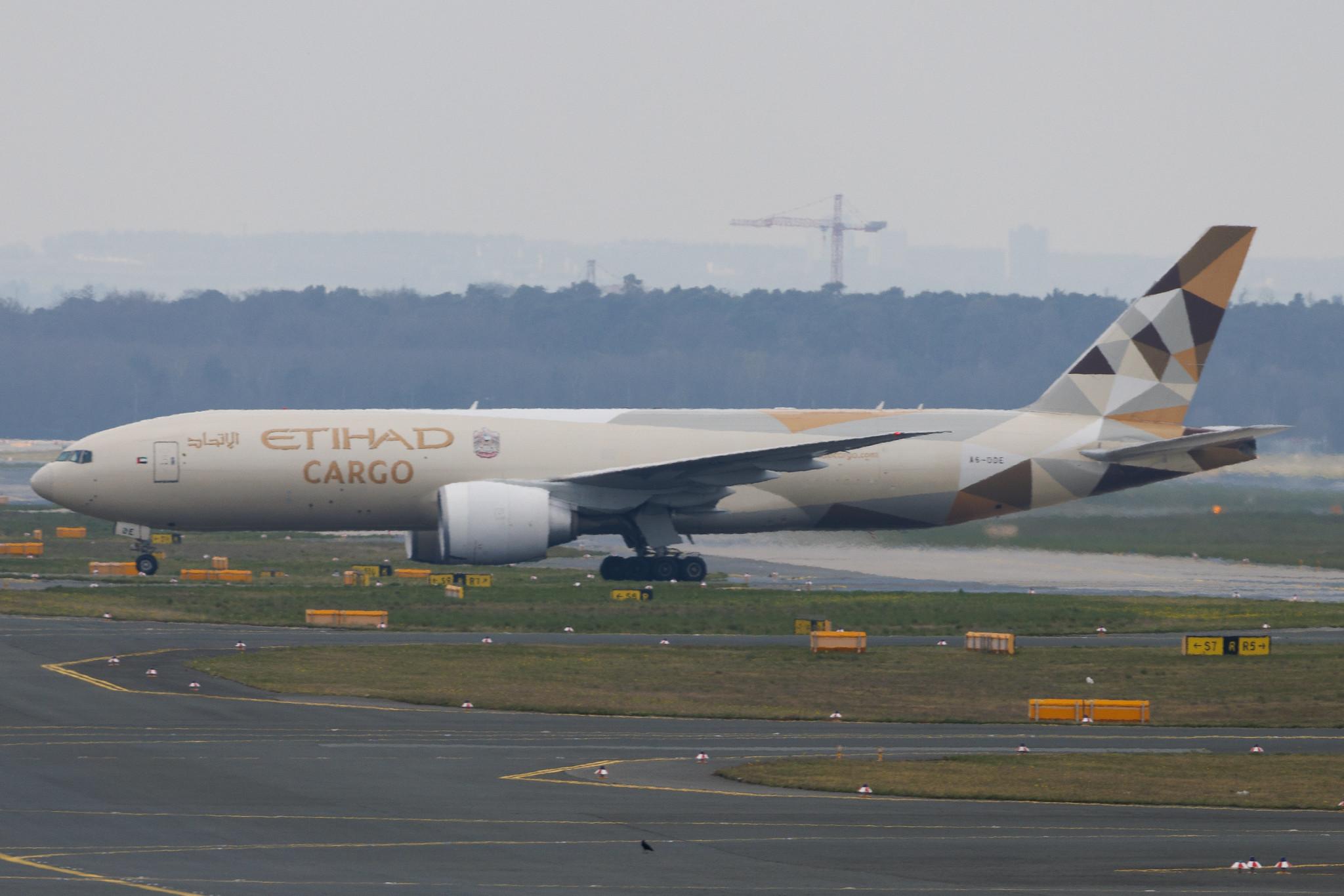 Frankfurt Airport: Etihad Cargo (EY / ETD) | Operator: Etihad Airways | Boeing 777-FFX B77L | A6-DDE | MSN 62745