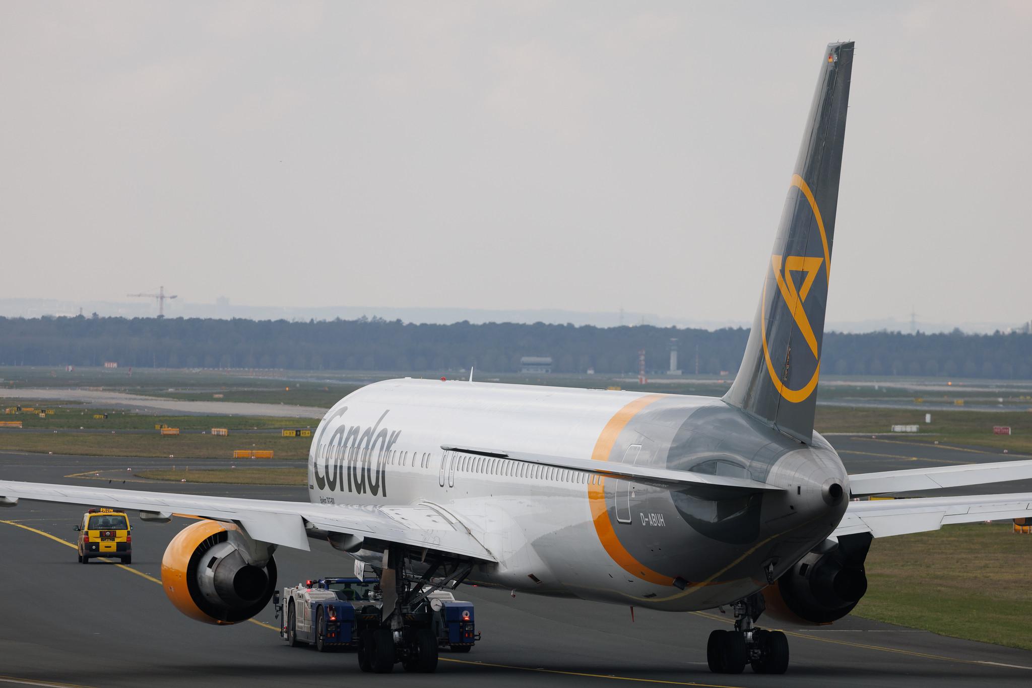 Frankfurt Airport: Condor (DE / CFG) | Boeing 767-330(ER) B763 | D-ABUH | MSN 26986