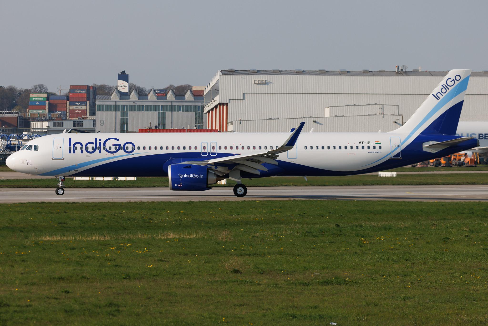 Hamburg Finkenwerder: IndiGo (6E / IGO) | Airbus A321-251NX A21N | VT-IBL | MSN 11321