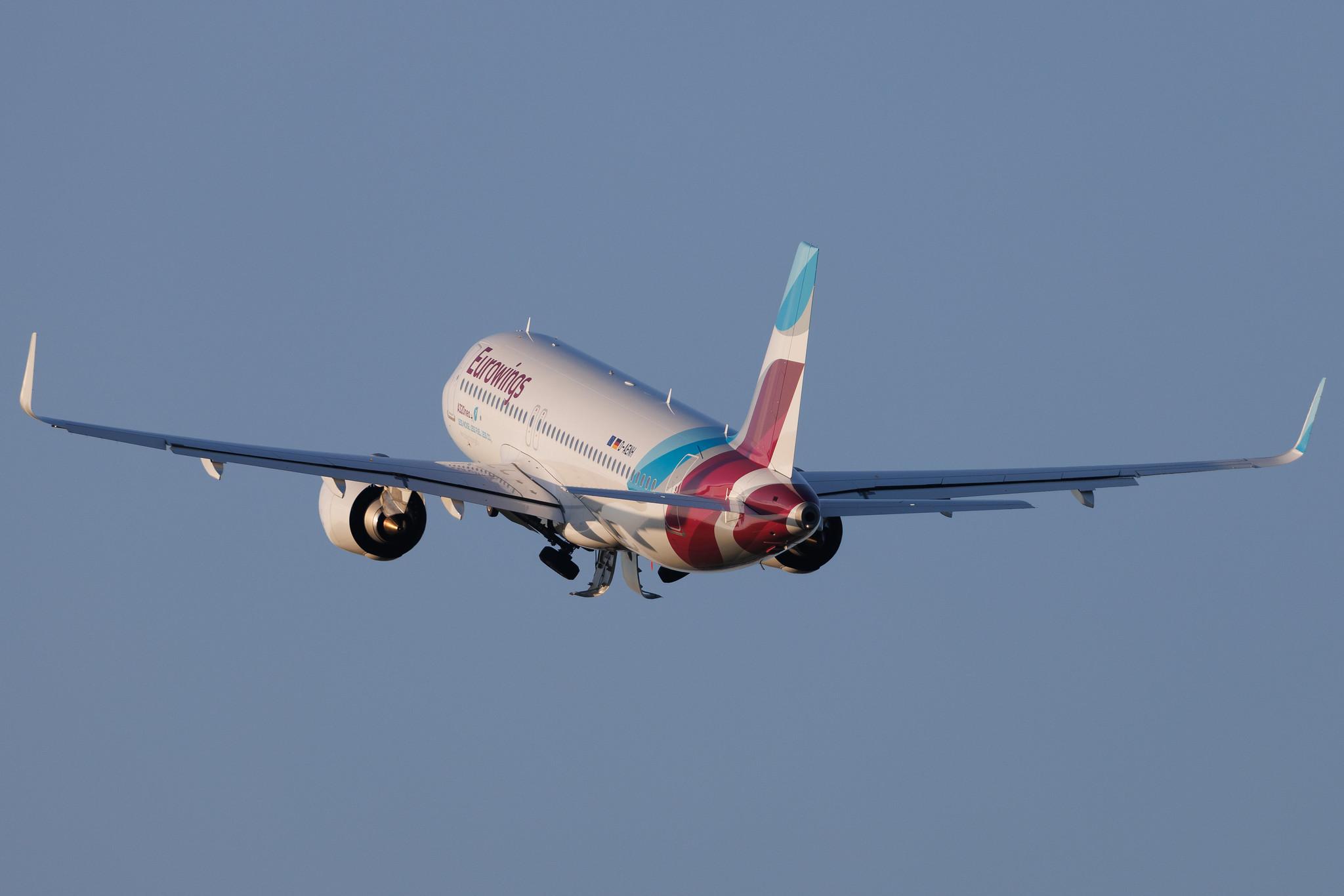 Hamburg Airport: Eurowings (EW / EWG) | Airbus A320-251N A20N | D-AENH | MSN 11125