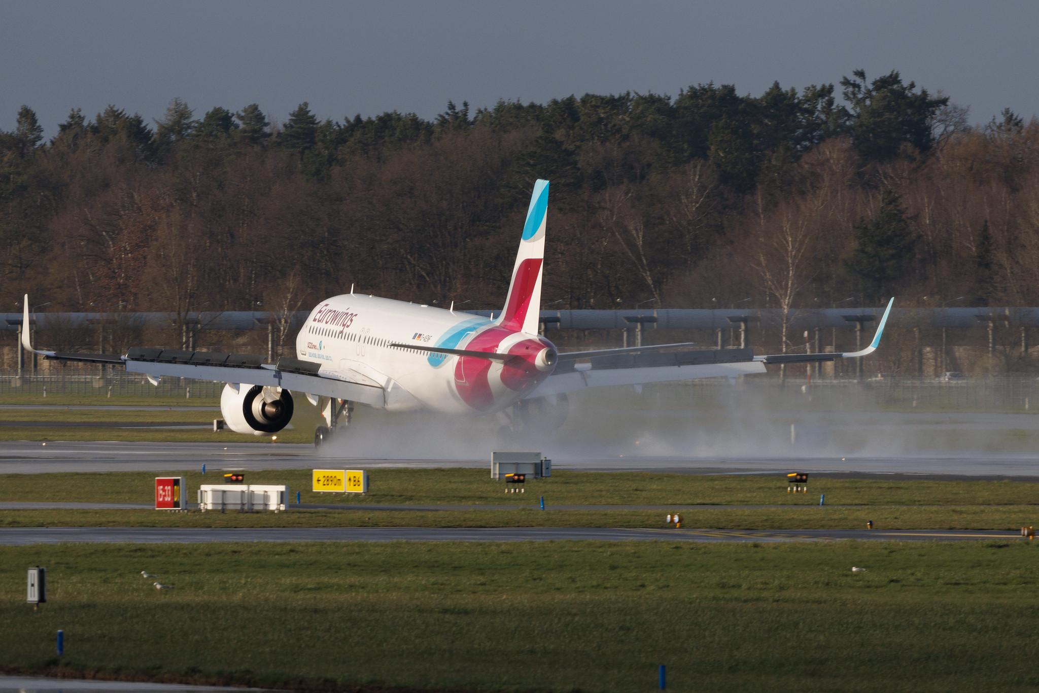 Hamburg Airport: Eurowings (EW / EWG) | Airbus A320-251N A20N | D-AENF | MSN 10674