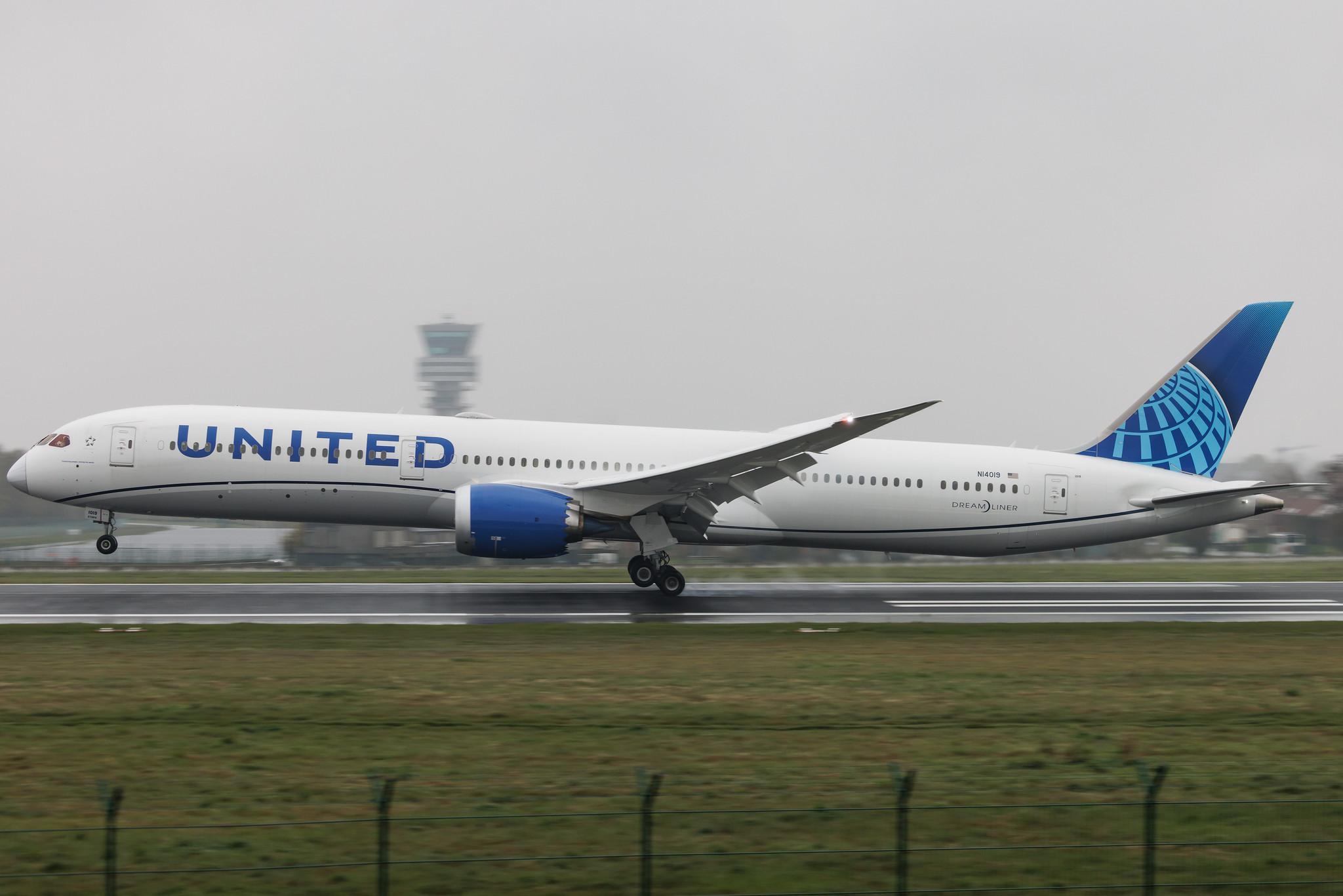 Brussels Airport: United Airlines (UA / UAL) | Boeing 787-10 Dreamliner B78X | N14019 | MSN 66988