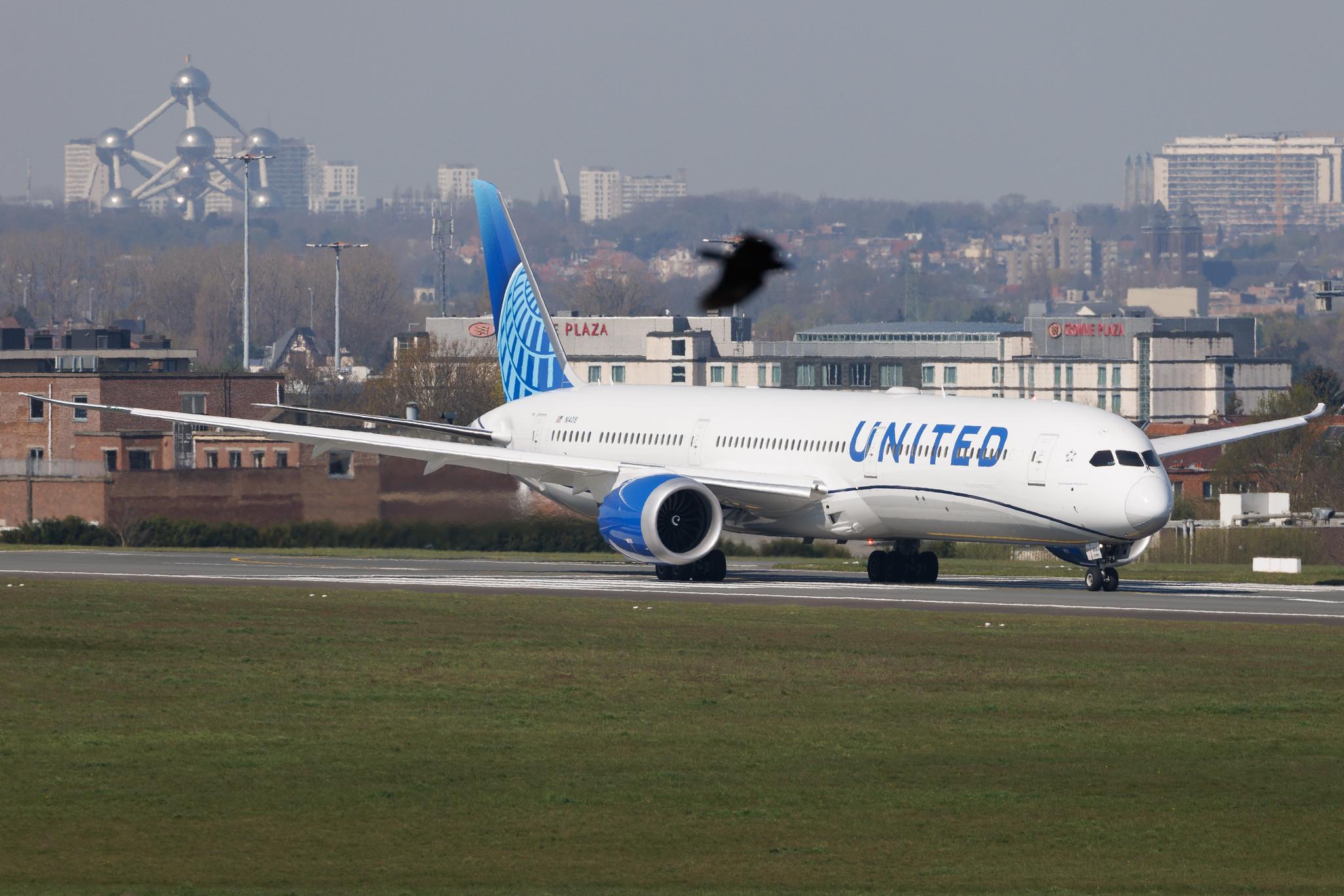 Brussels Airport: United Airlines (UA / UAL) | Boeing 787-10 Dreamliner B78X | N14019 | MSN 66988