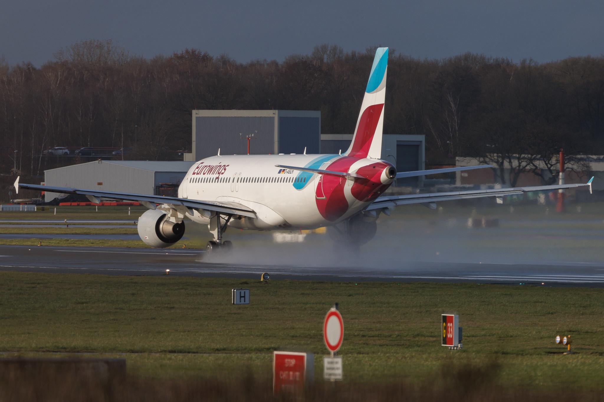 Hamburg Airport: Eurowings (EW / EWG) | Airbus A320-216 A320 | D-ABZK | MSN 3213