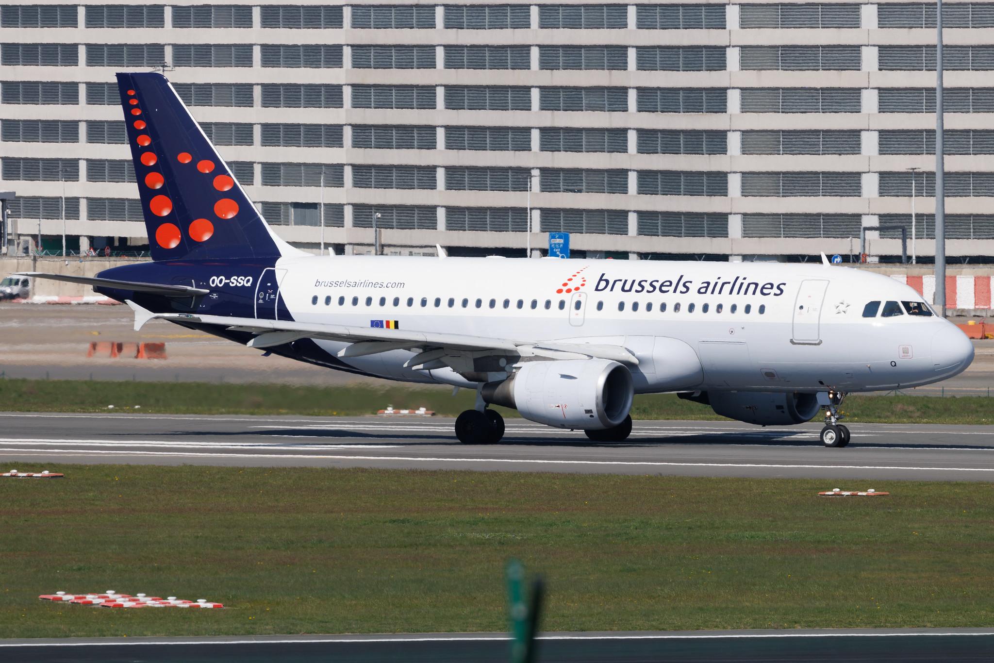 Brussels Airport: Brussels Airlines (SN / BEL) | Airbus A319-112 A319 | OO-SSQ | MSN 3790