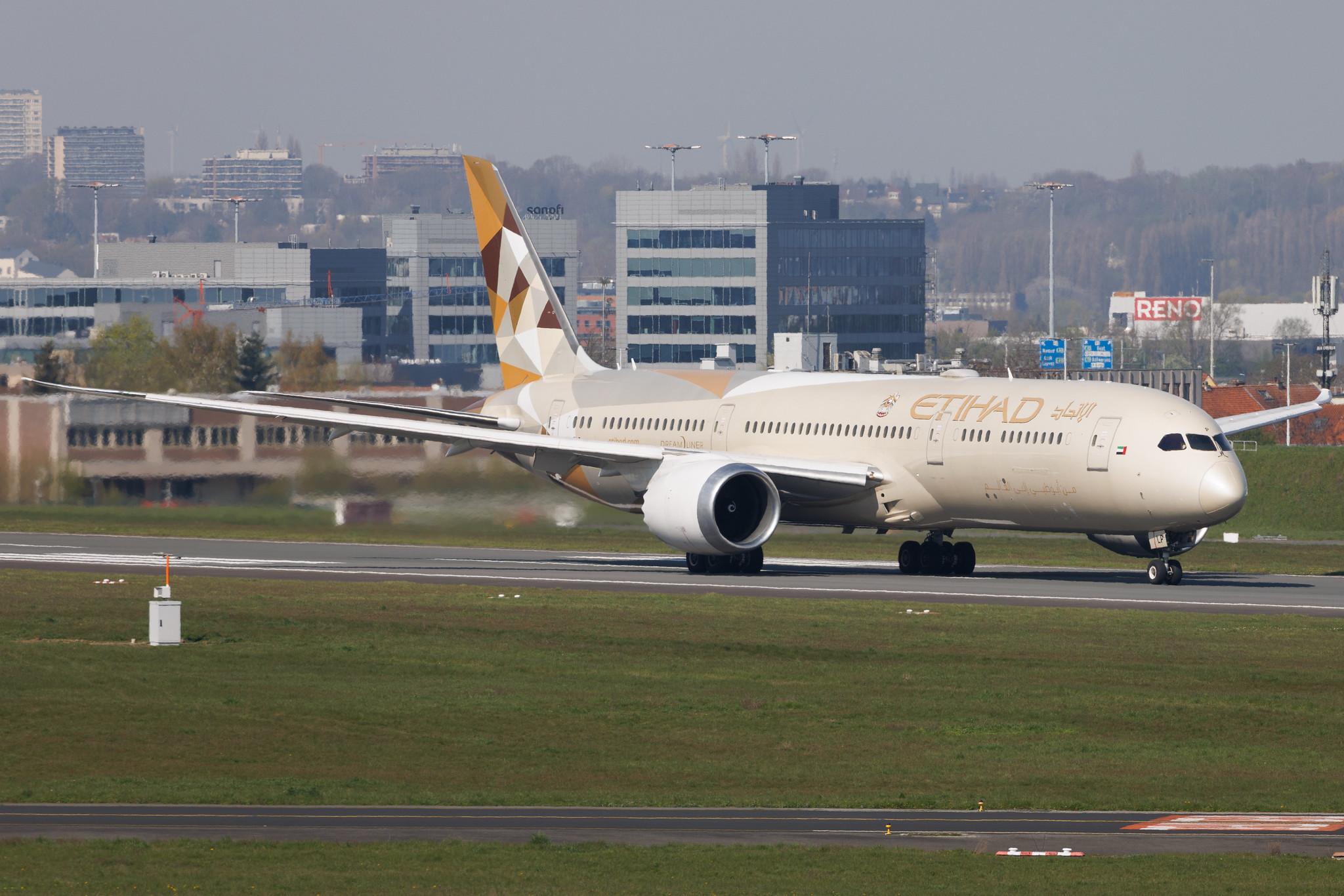 Brussels Airport: Etihad Airways (EY / ETD) | Boeing 787-9 Dreamliner B789 | A6-BLP | MSN 39662