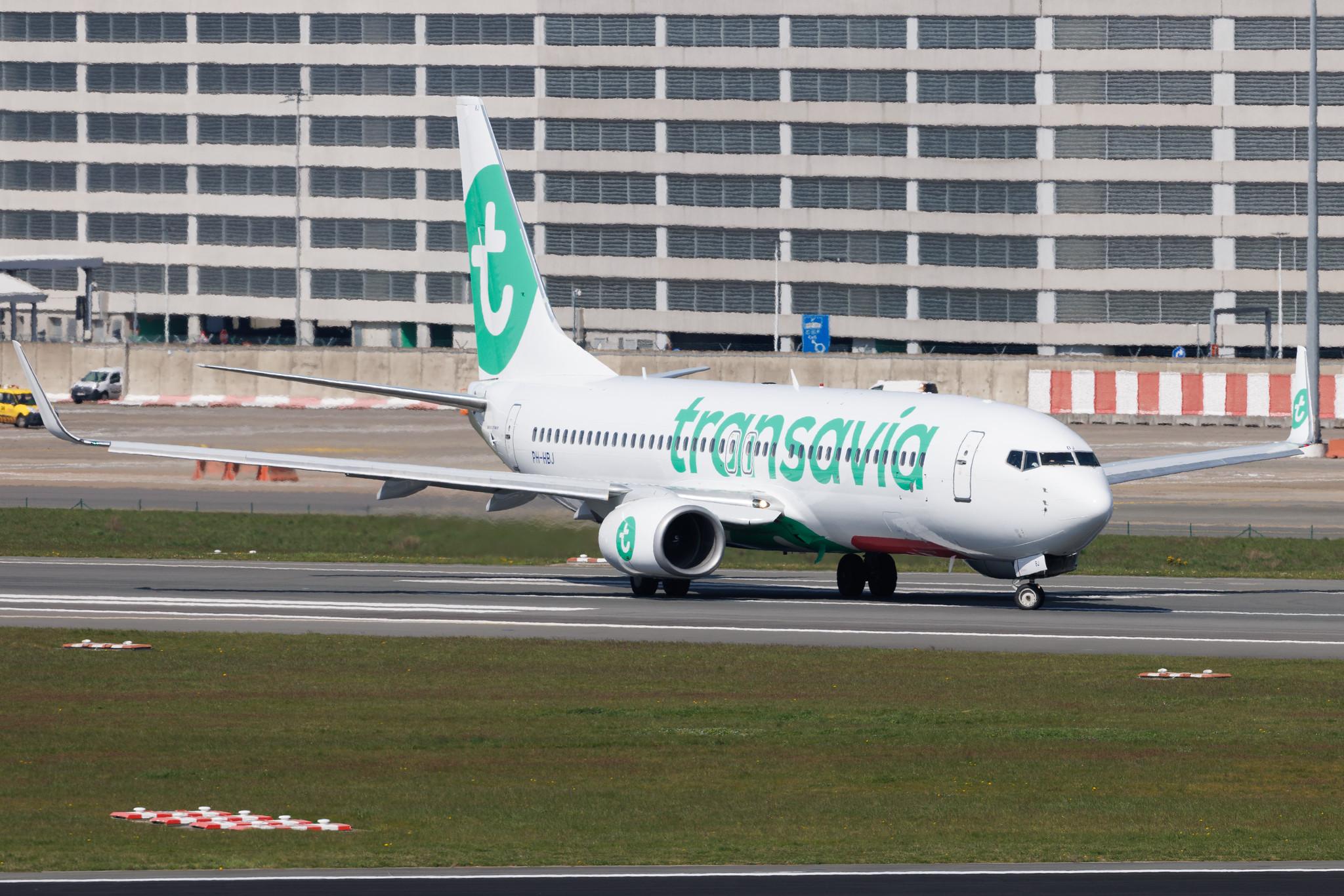 Brussels Airport: Transavia (HV / TRA) | Boeing 737-82R B738 | PH-HBJ | MSN 40696
