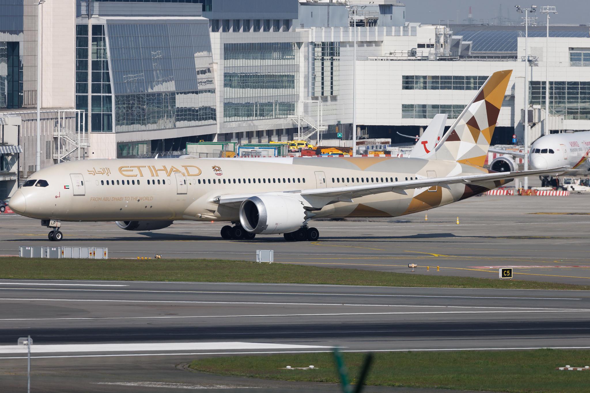 Brussels Airport: Etihad Airways (EY / ETD) | Boeing 787-9 Dreamliner B789 | A6-BLP | MSN 39662