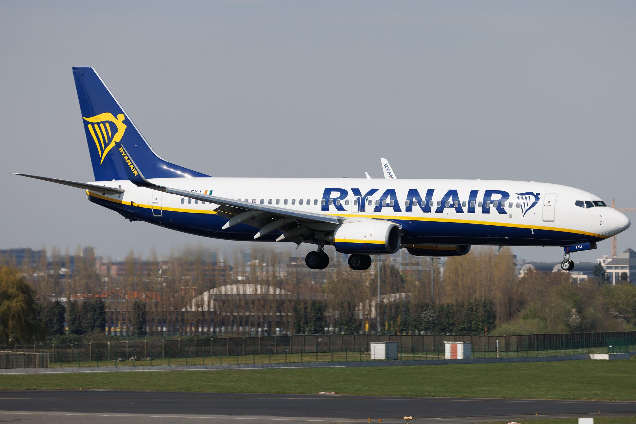 Brussels Airport: Ryanair (FR / RYR) | Boeing 737-8AS B738 | EI-EVJ | MSN 38501