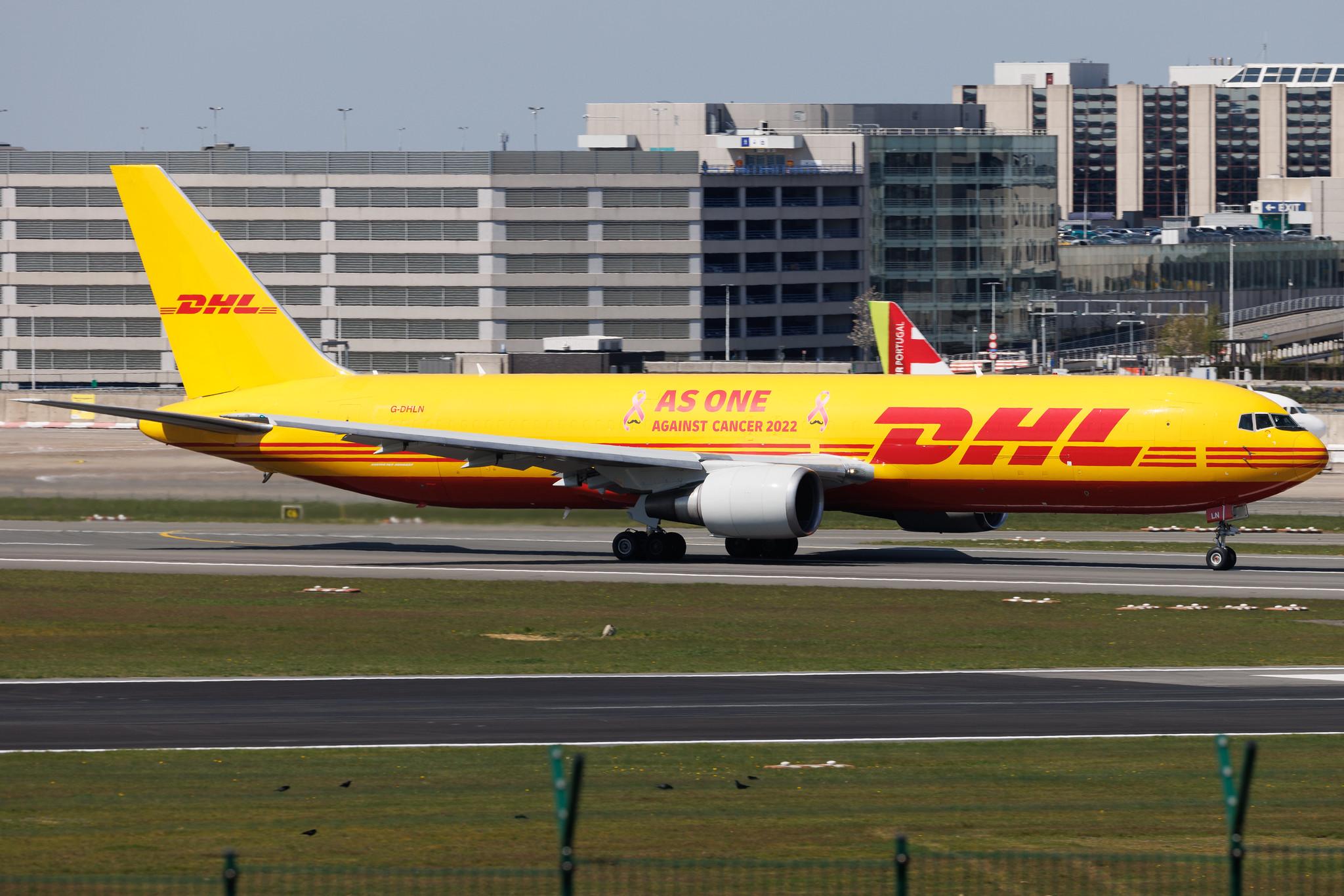 Brussels Airport: DHL (D0 / DHK) | Boeing 767-3Q8(ER)(BDSF) B763 | G-DHLN | MSN 27686
