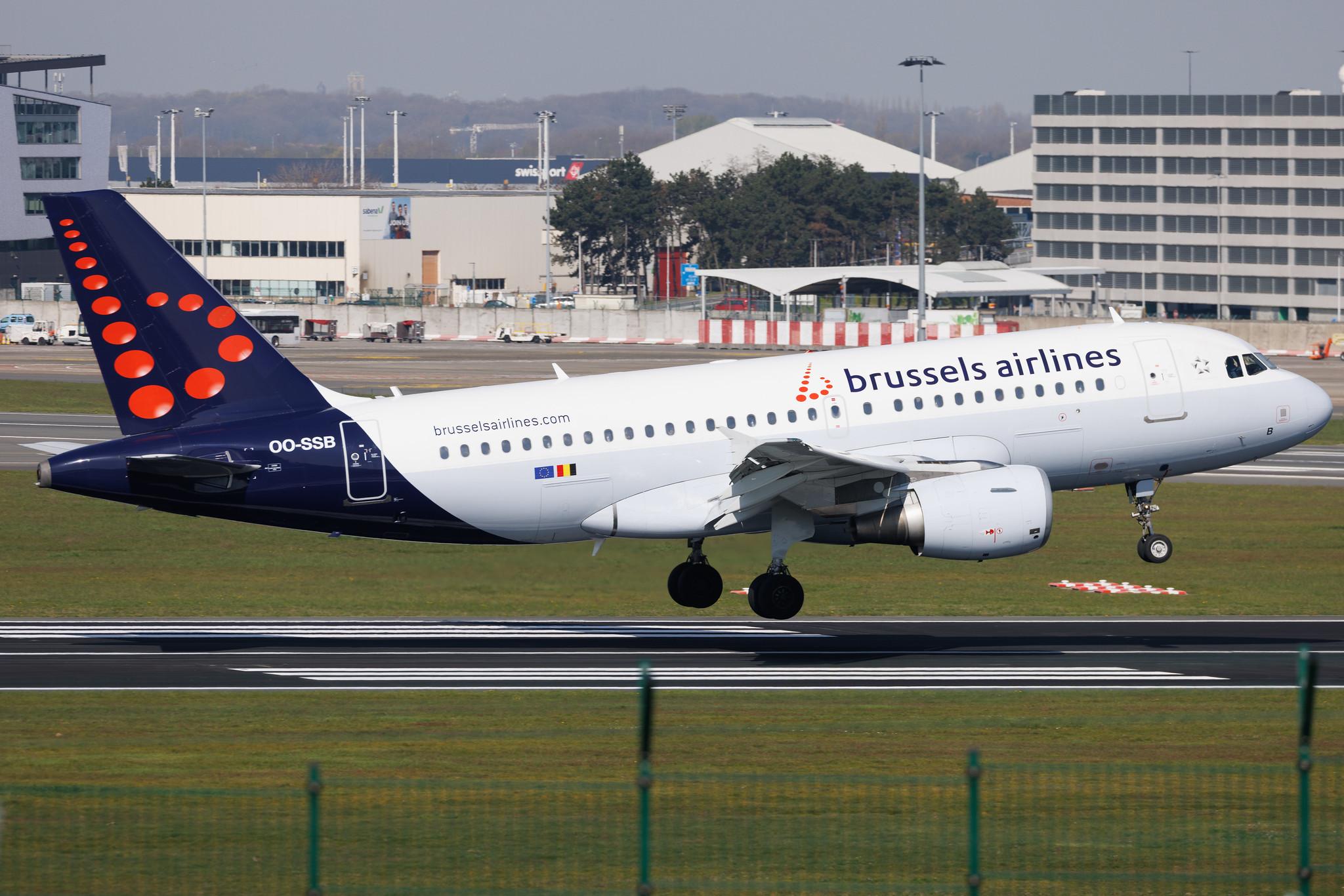 Brussels Airport: Brussels Airlines (SN / BEL) | Airbus A319-111 A319 | OO-SSB | MSN 2400