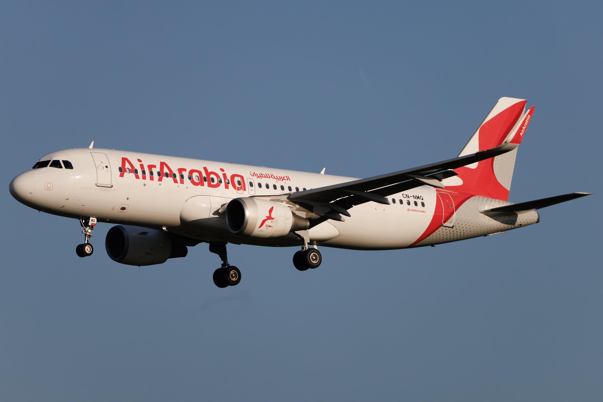 Brussels Airport: Air Arabia (G9 / ABY) | Operator: Air Arabia Maroc | Airbus A320-214 A320 | CN-NMQ | MSN 05984