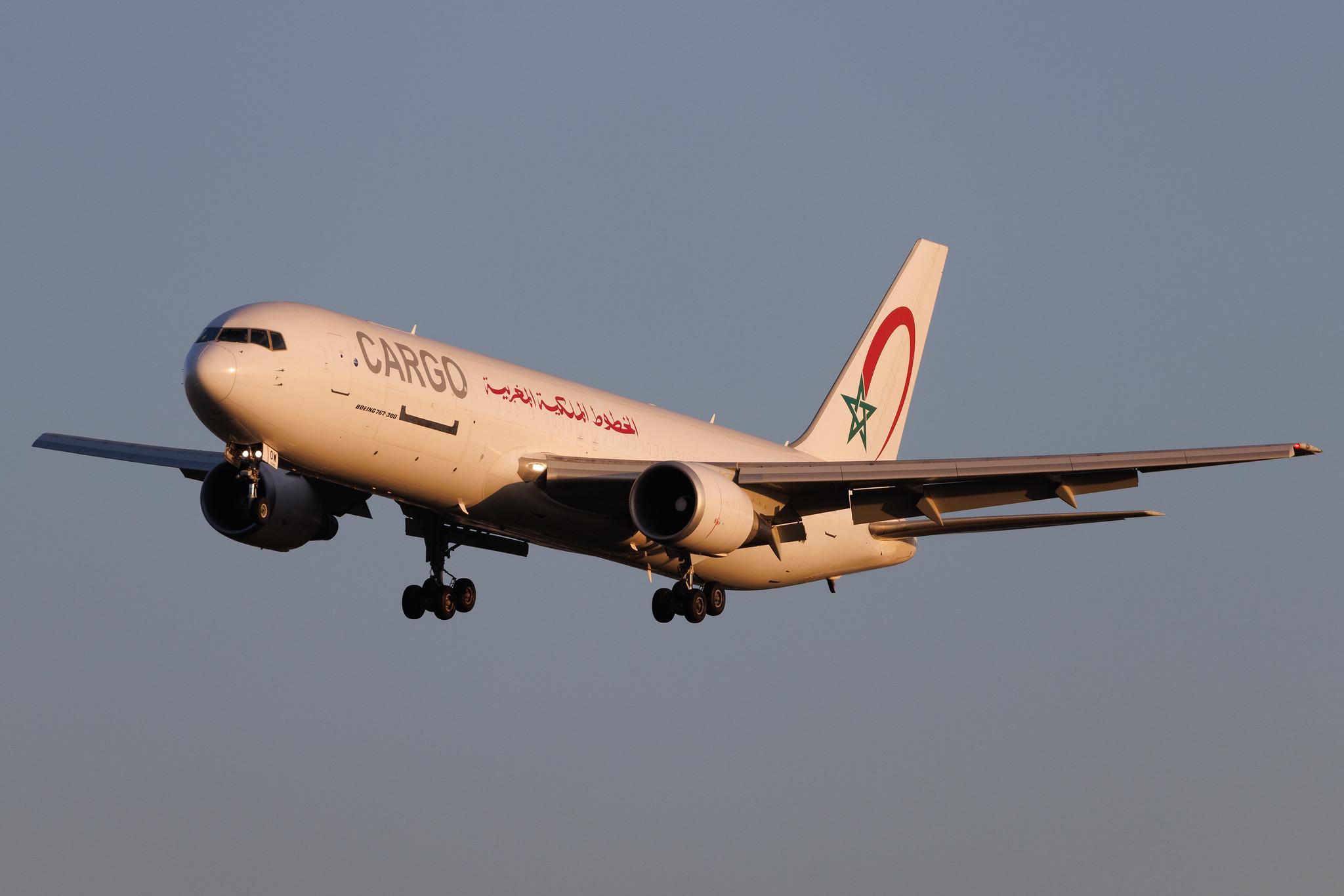 Brussels Airport: Royal Air Maroc Cargo (AT / RAM) | Operator: Royal Air Maroc | Boeing 767-343(ER)(BCF) B763 | CN-ROW | MSN 30008
