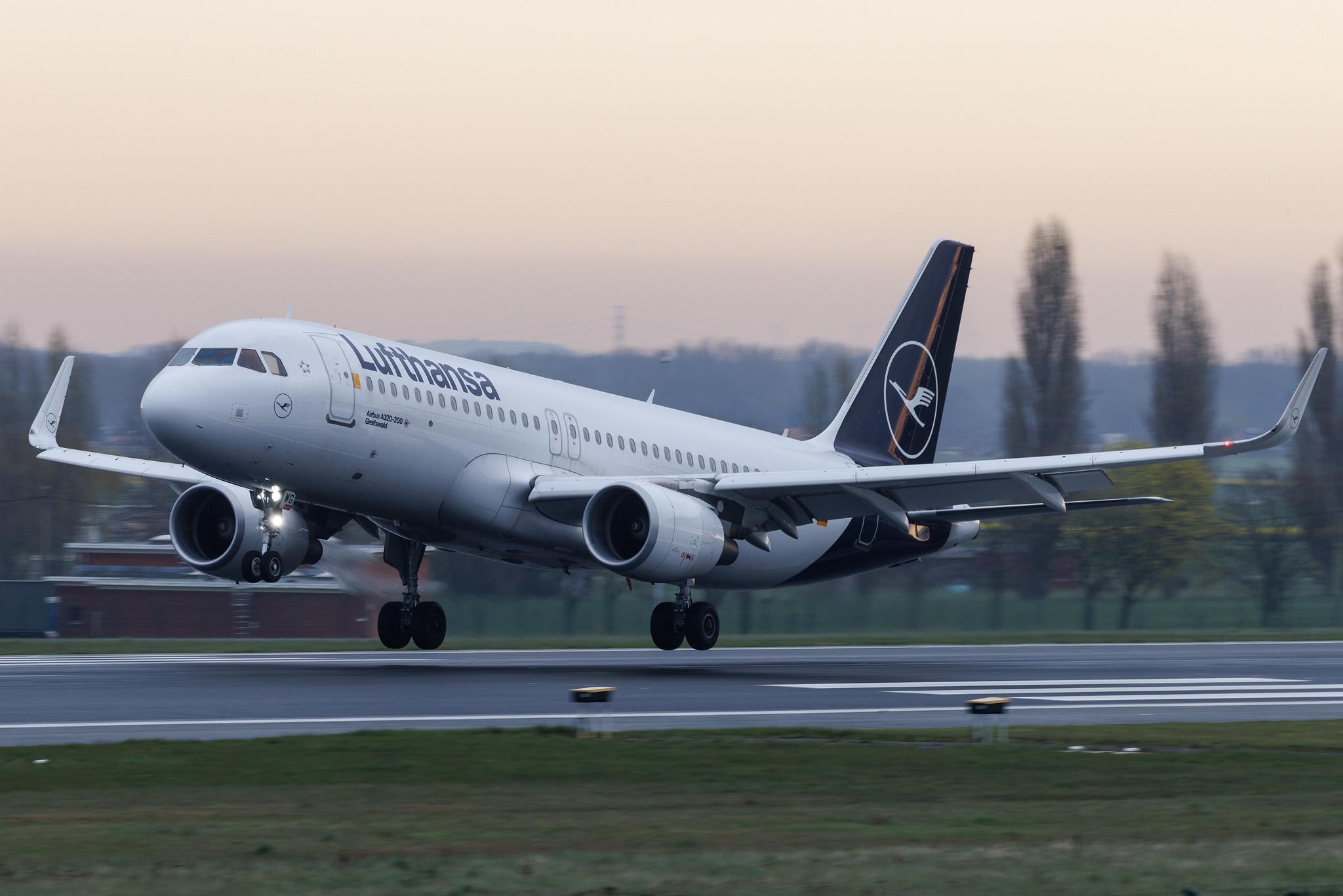 Brussels Airport: Lufthansa (LH / DLH) | Airbus A320-214 A320 | D-AIWG | MSN 8902