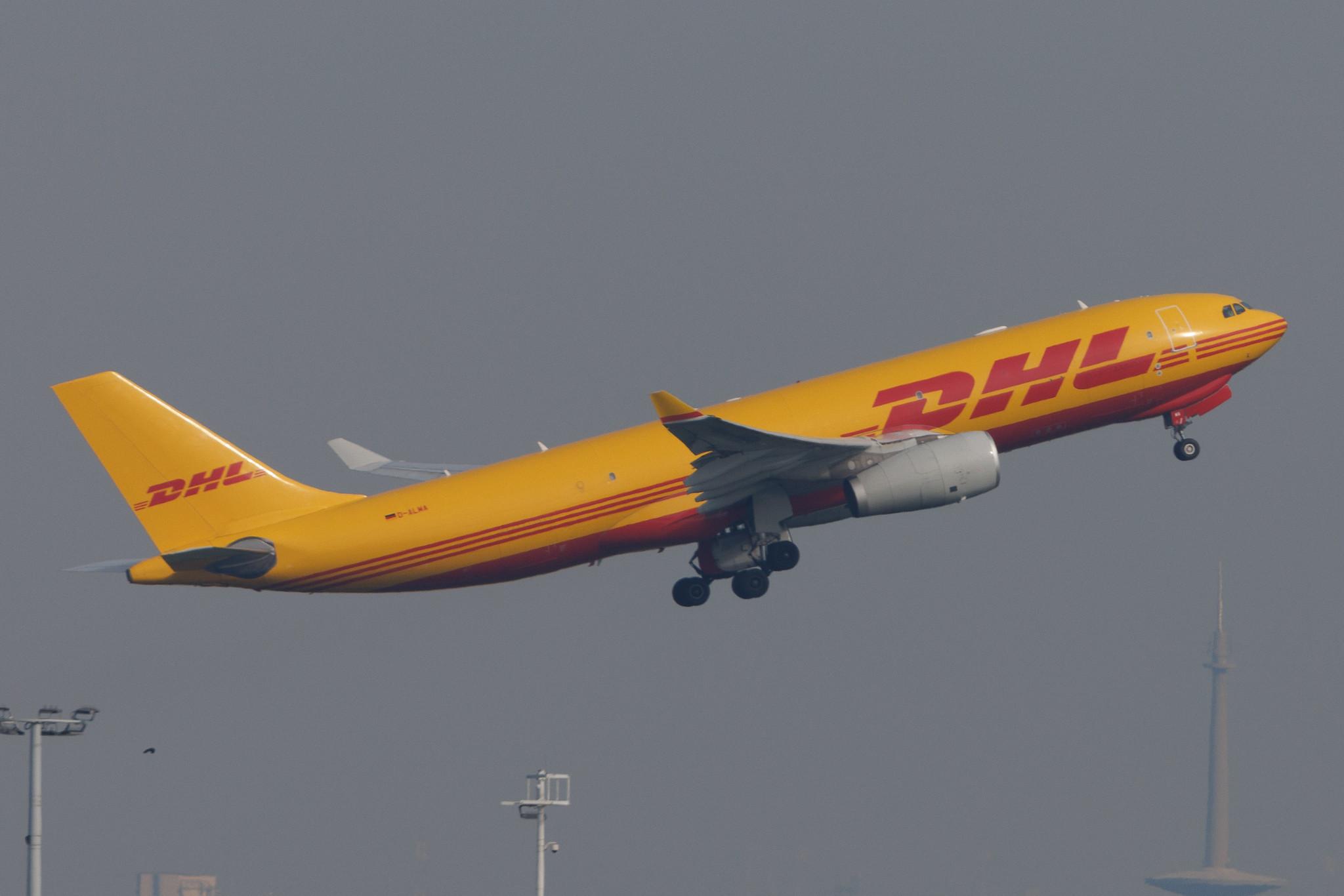 Brussels Airport: DHL (D0 / DHK) | Operator: European Air Transport | Airbus A330-243F A332 | D-ALMA | MSN 1524