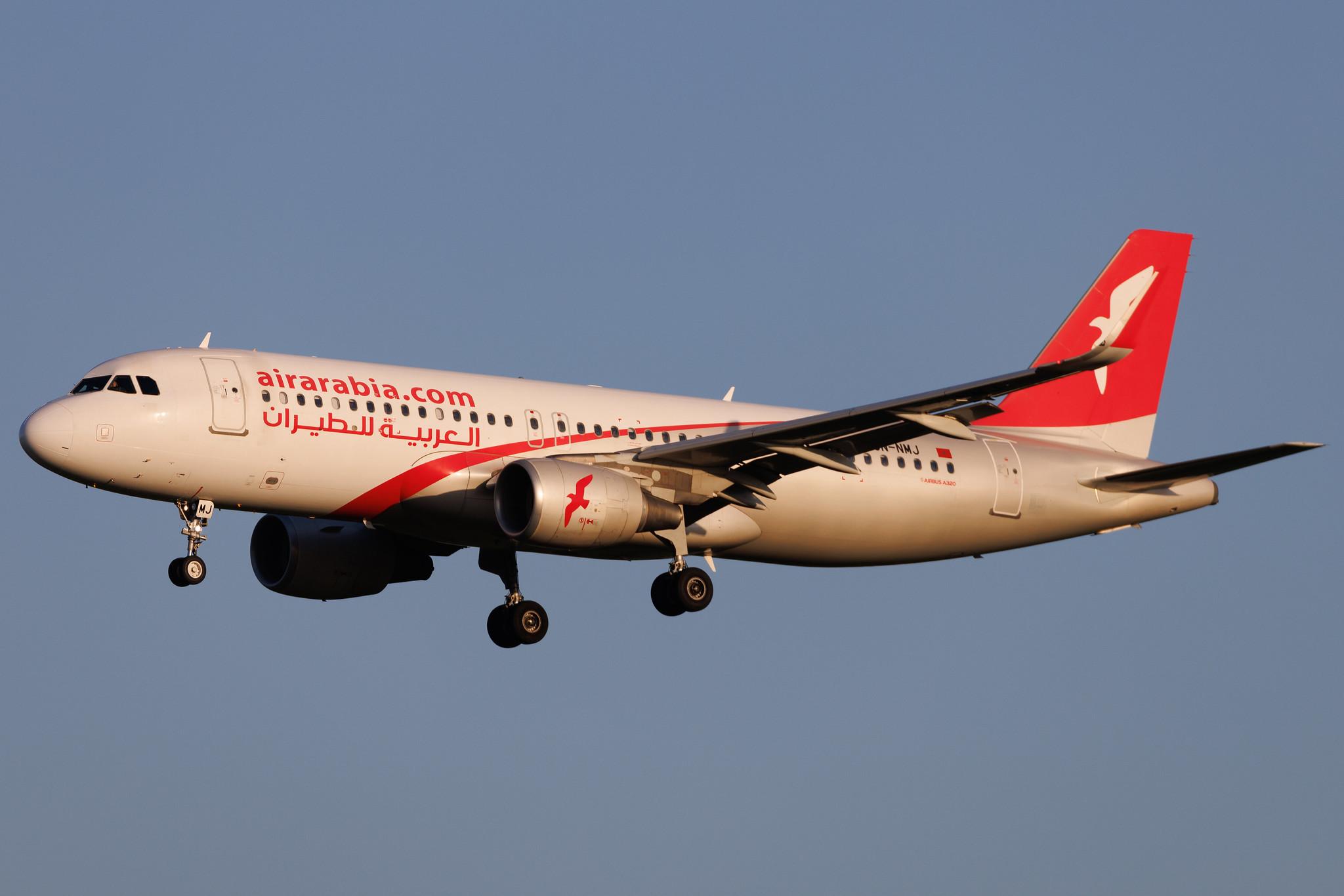 Brussels Airport: Air Arabia (G9 / ABY) | Operator: Air Arabia Maroc | Airbus A320-214 A320 | CN-NMJ | MSN 6896