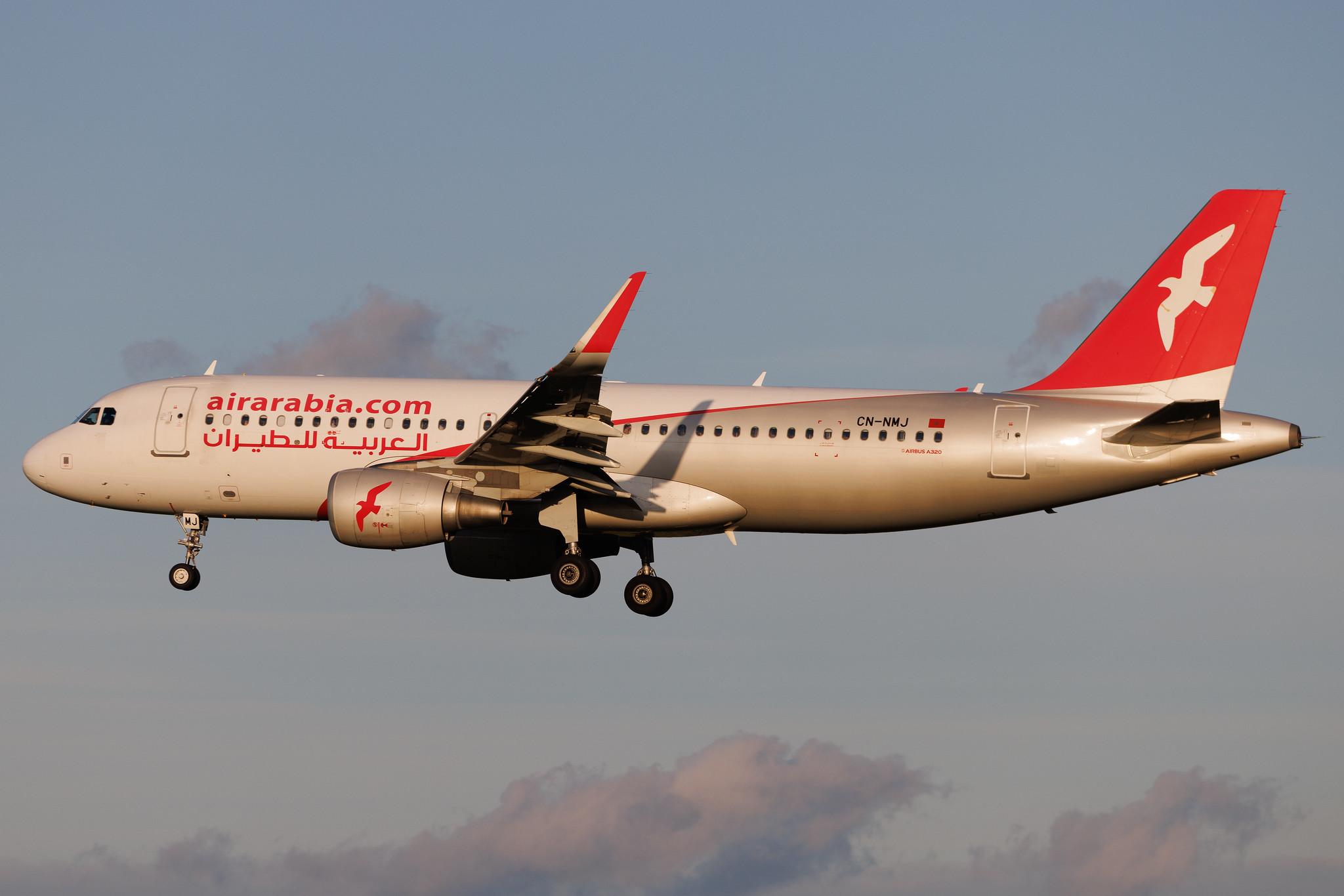 Brussels Airport: Air Arabia (G9 / ABY) | Operator: Air Arabia Maroc | Airbus A320-214 A320 | CN-NMJ | MSN 6896