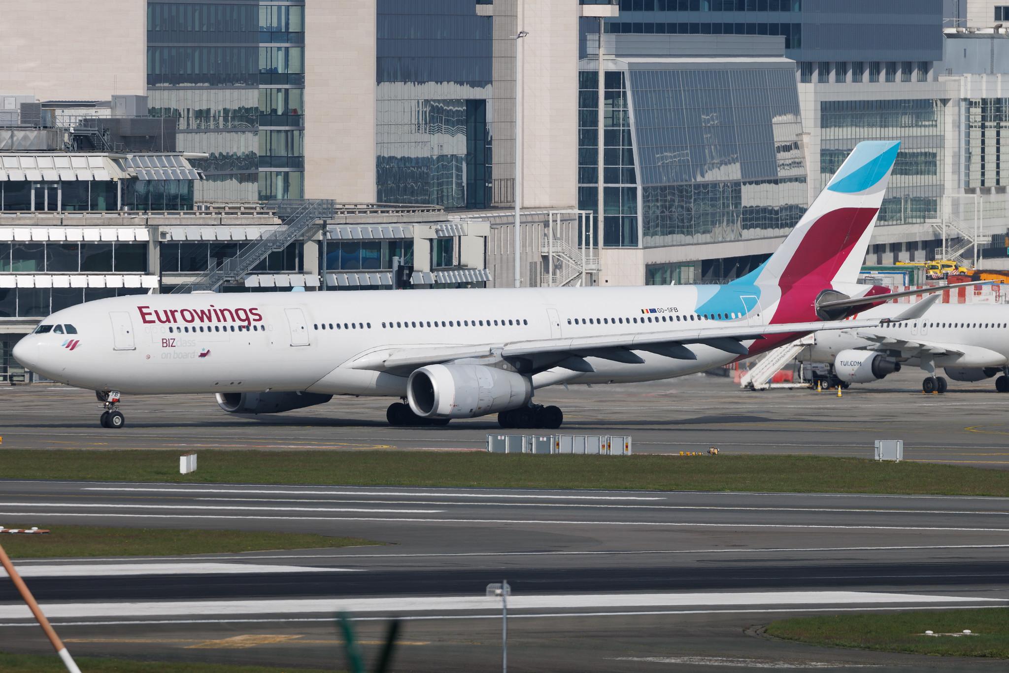 Brussels Airport: Brussels Airlines (SN / BEL) | Airbus A330-342 A333 | OO-SFB | MSN 0915