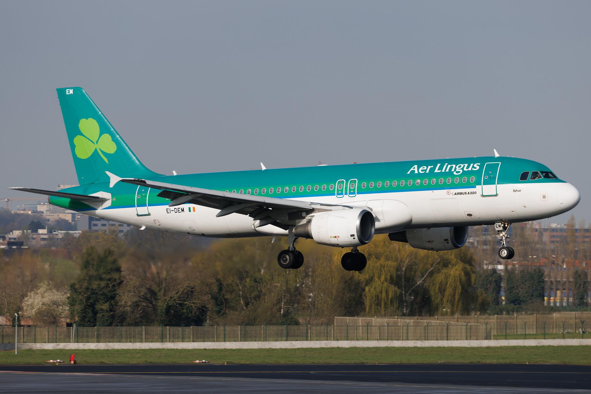Brussels Airport: Aer Lingus (EI / EIN) | Airbus A320-214 A320 | EI-DEM | MSN 2411