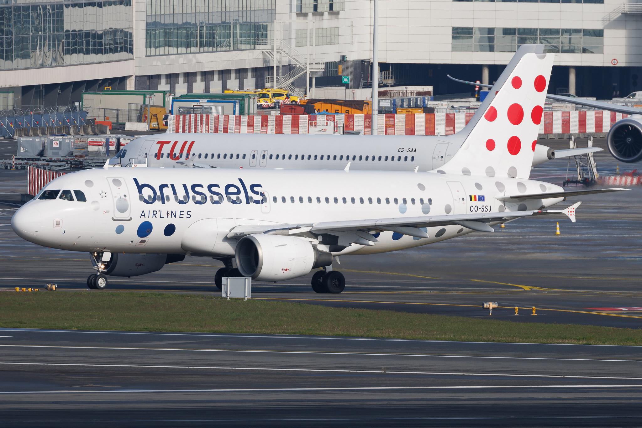 Brussels Airport: Brussels Airlines (SN / BEL) | Airbus A319-111 A319 | OO-SSJ | MSN 1759