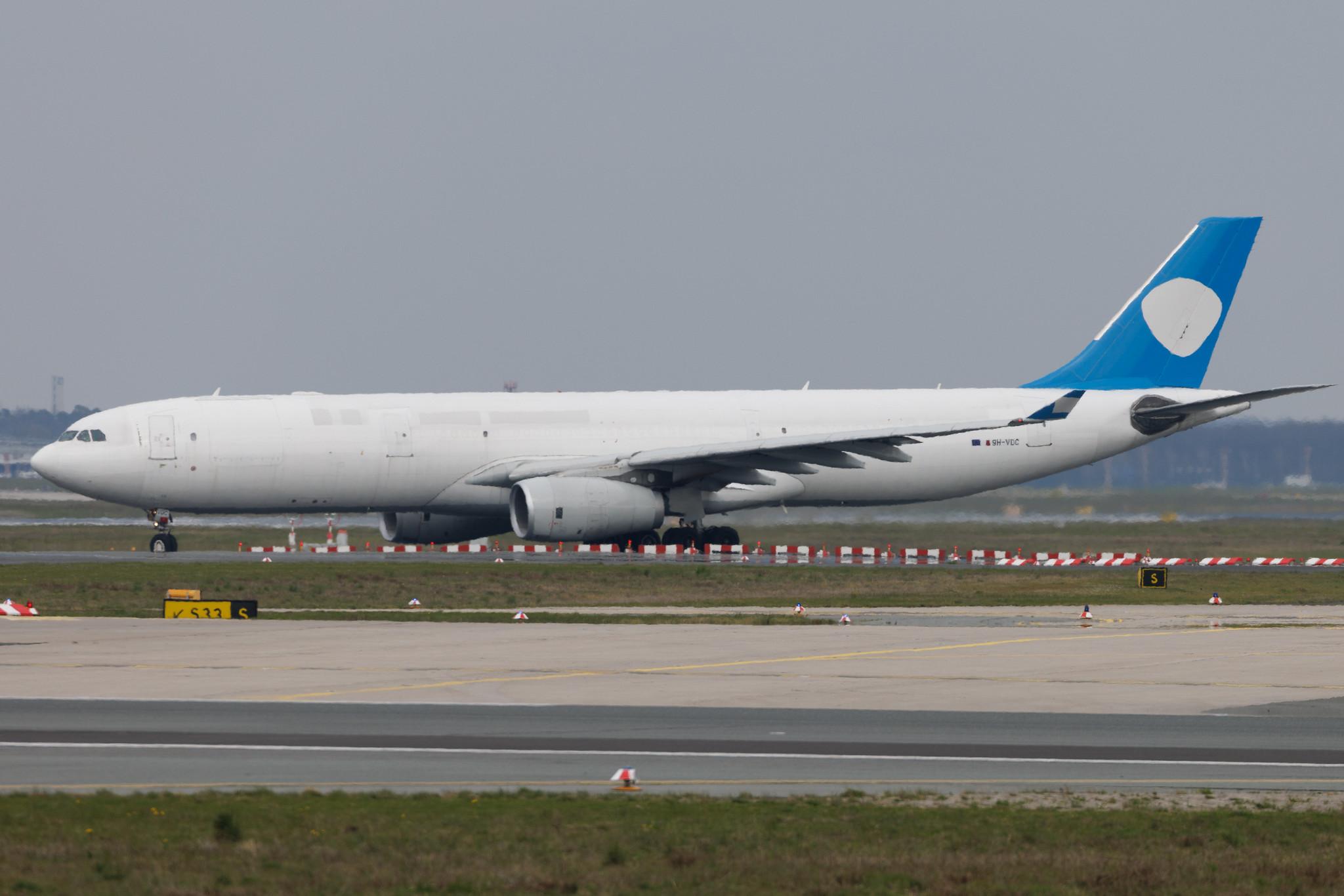 Frankfurt Airport: Galistair Malta (GT / GTR) | Operator: Galistair Infinite Aviation |  Airbus A330-343(P2F) A333 | 9H-VDC | MSN 0958