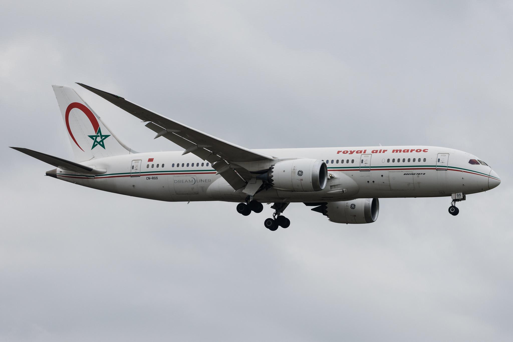 Frankfurt Airport: Royal Air Maroc (AT / RAM) | Boeing 787-8 Dreamliner B788 | CN-RGS | MSN 35506